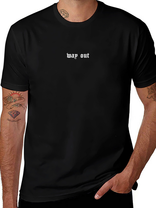 Way Out Black T-Shirt