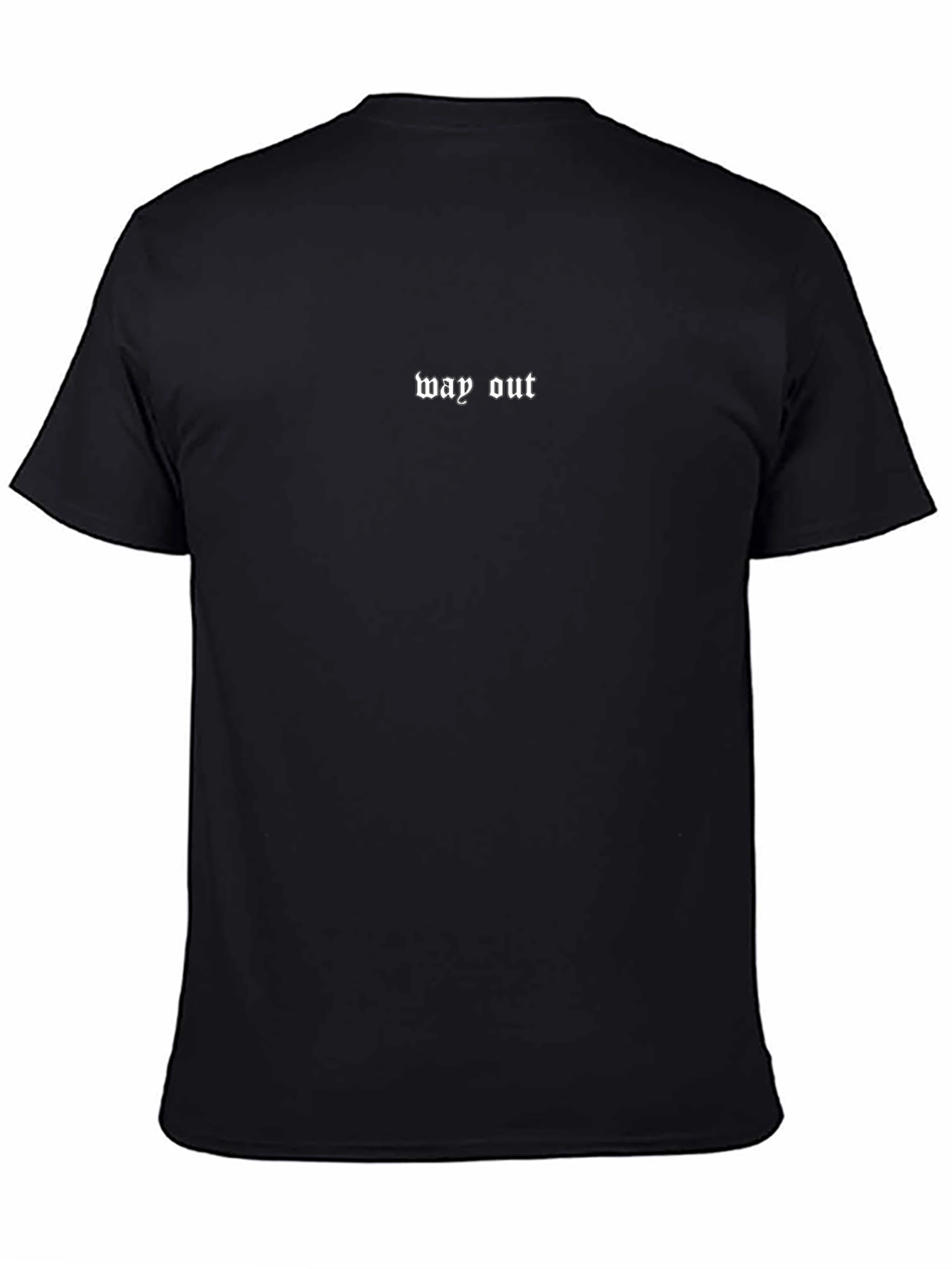 Way Out Black T-Shirt