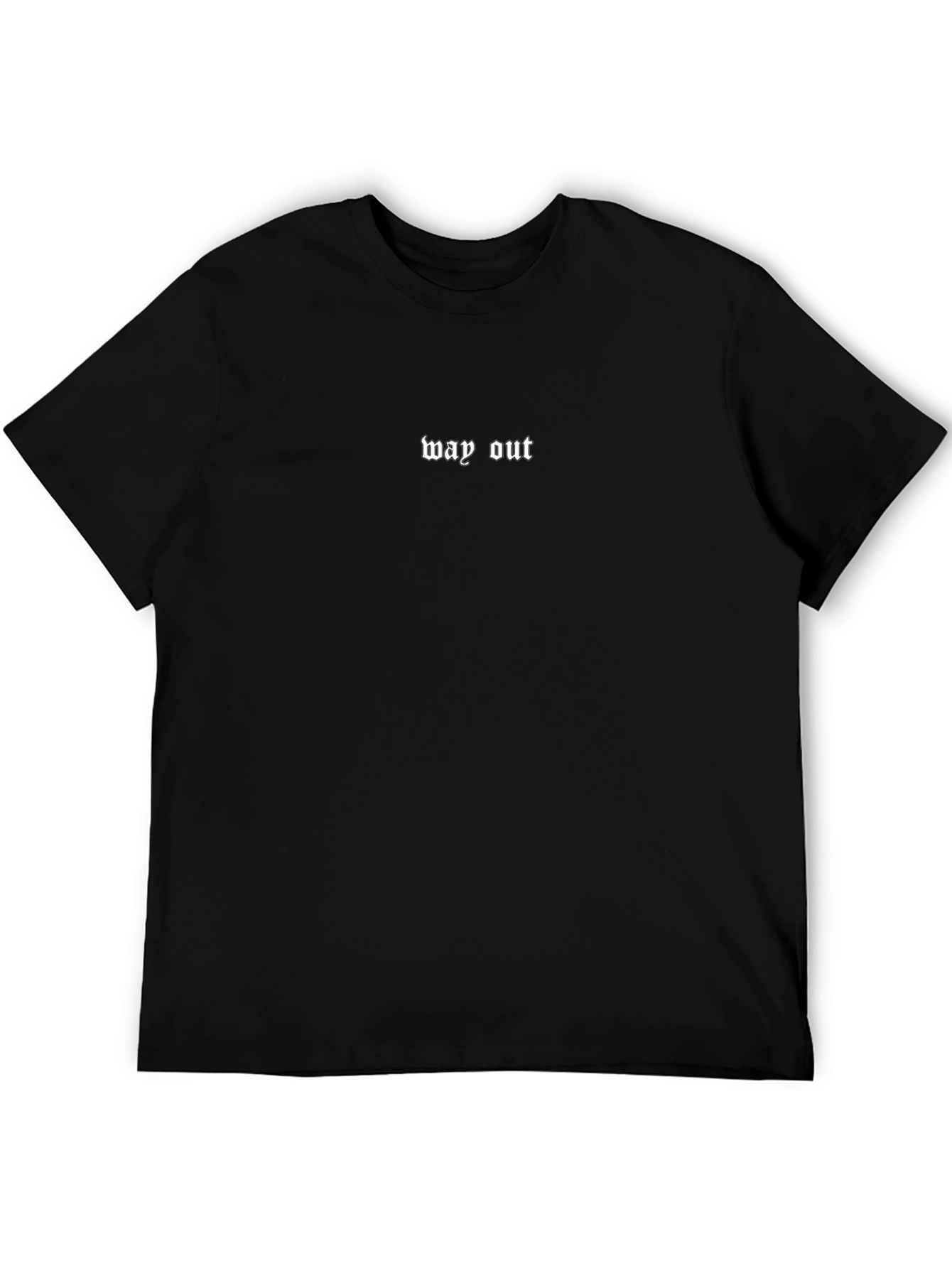 Way Out Black T-Shirt