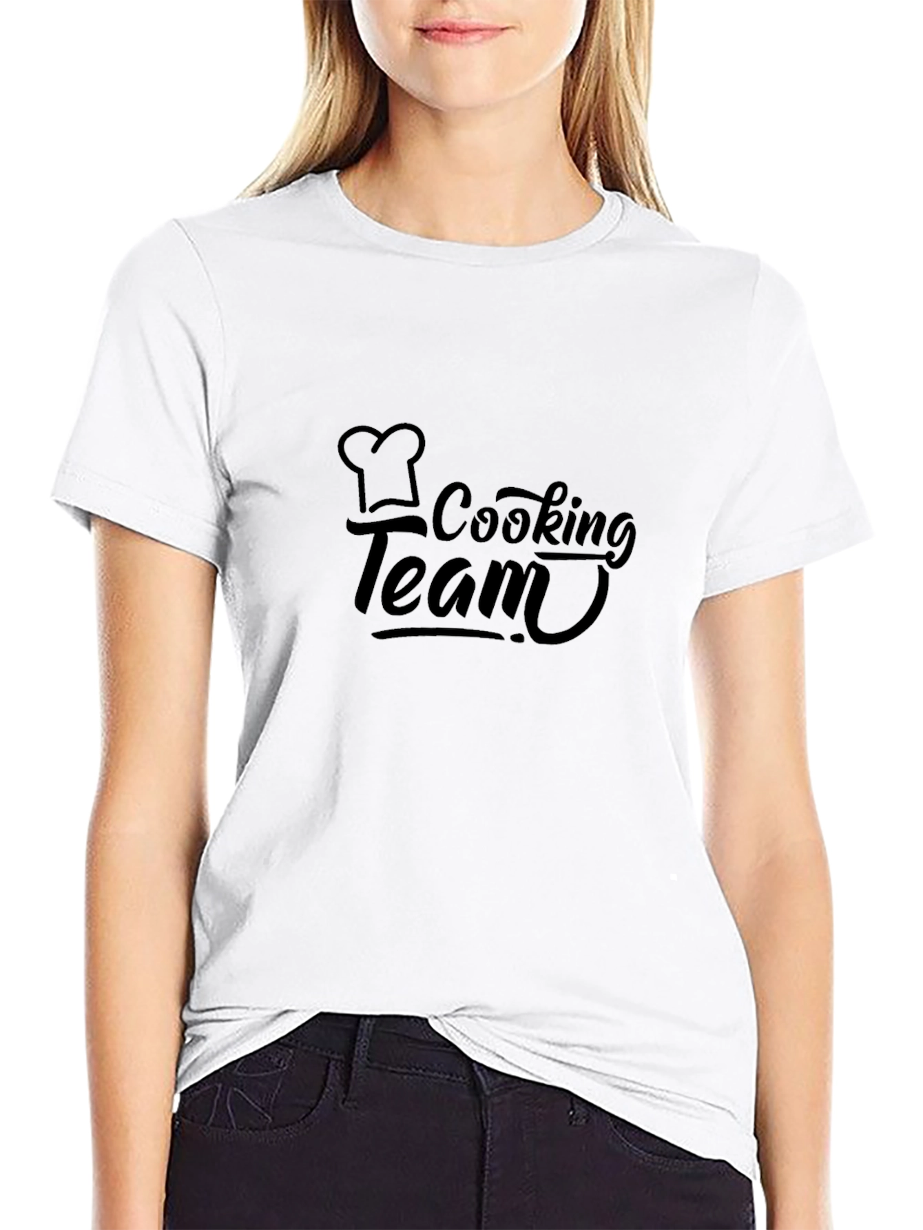 Cooking Team Black T-Shirt