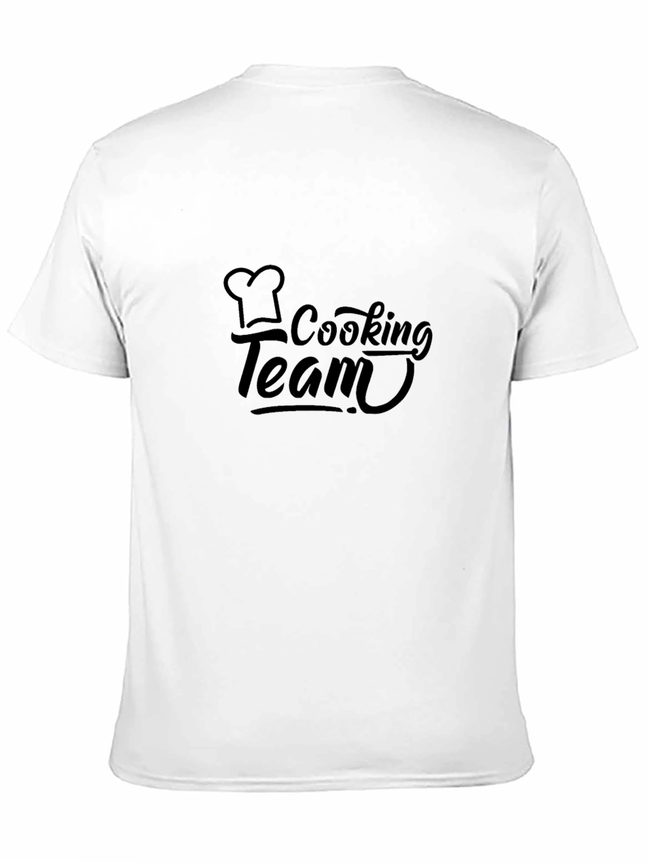 Cooking Team Black T-Shirt
