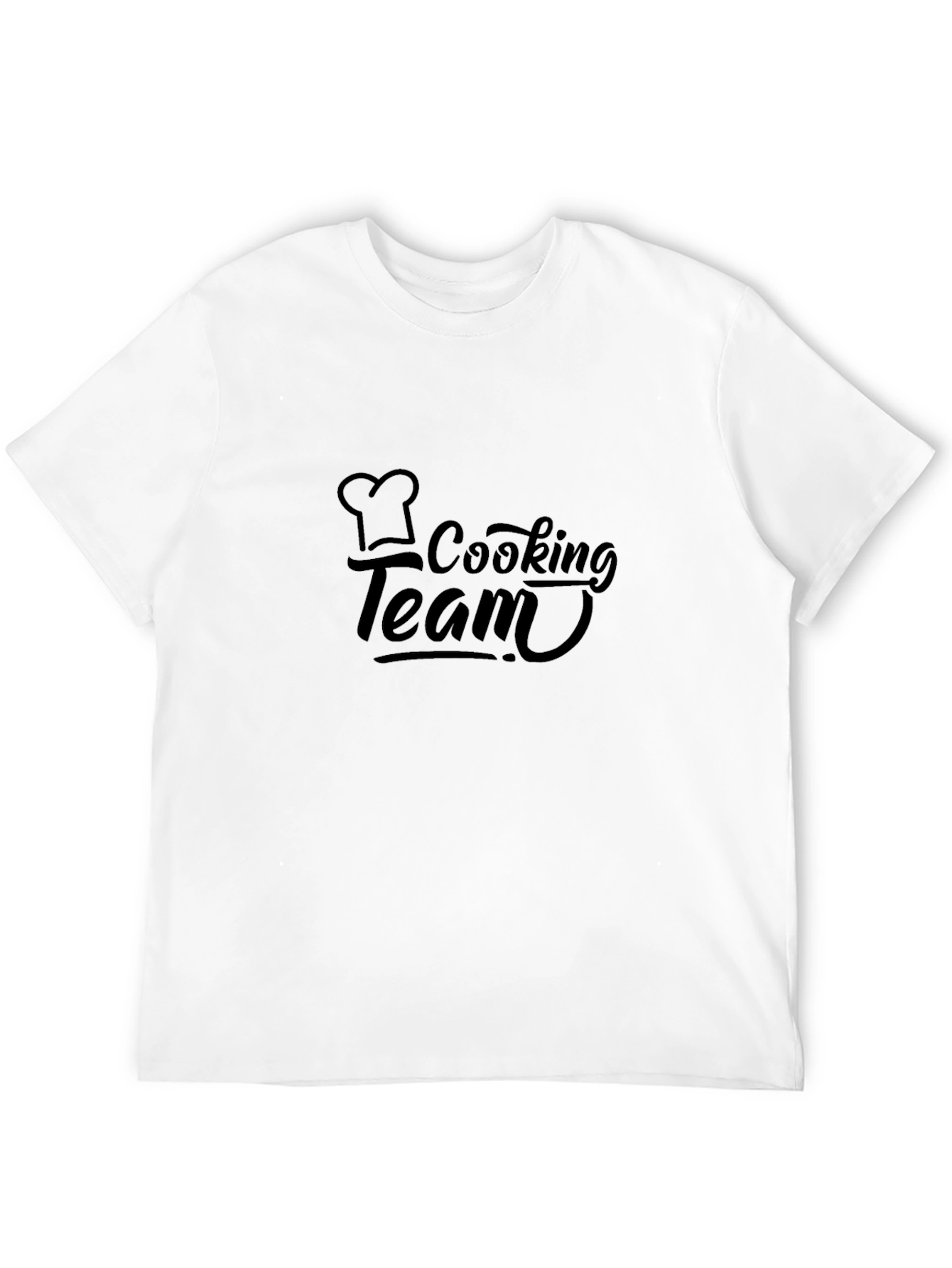 Cooking Team Black T-Shirt