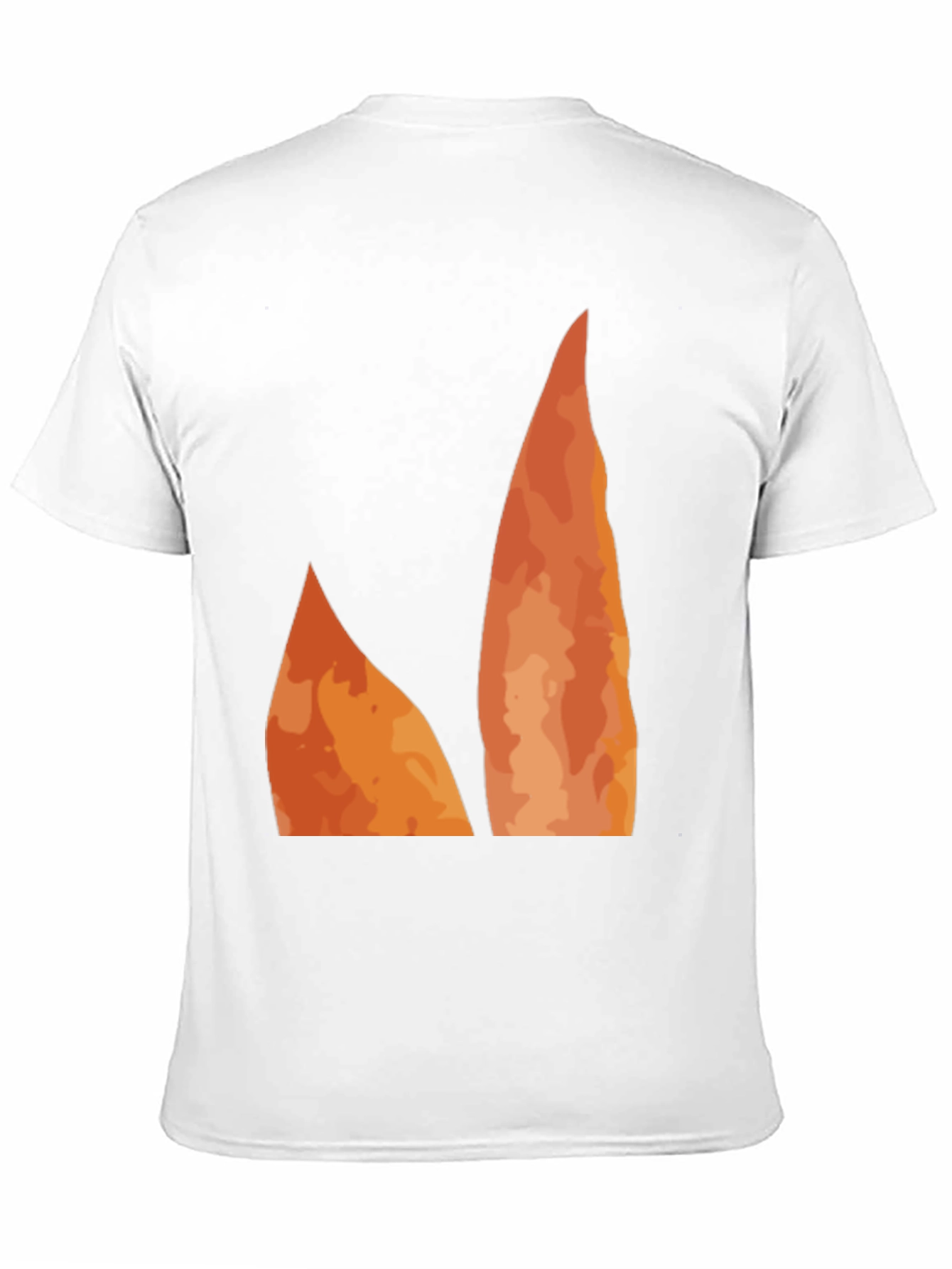 Flame Graphic Black Tee - Unique Design