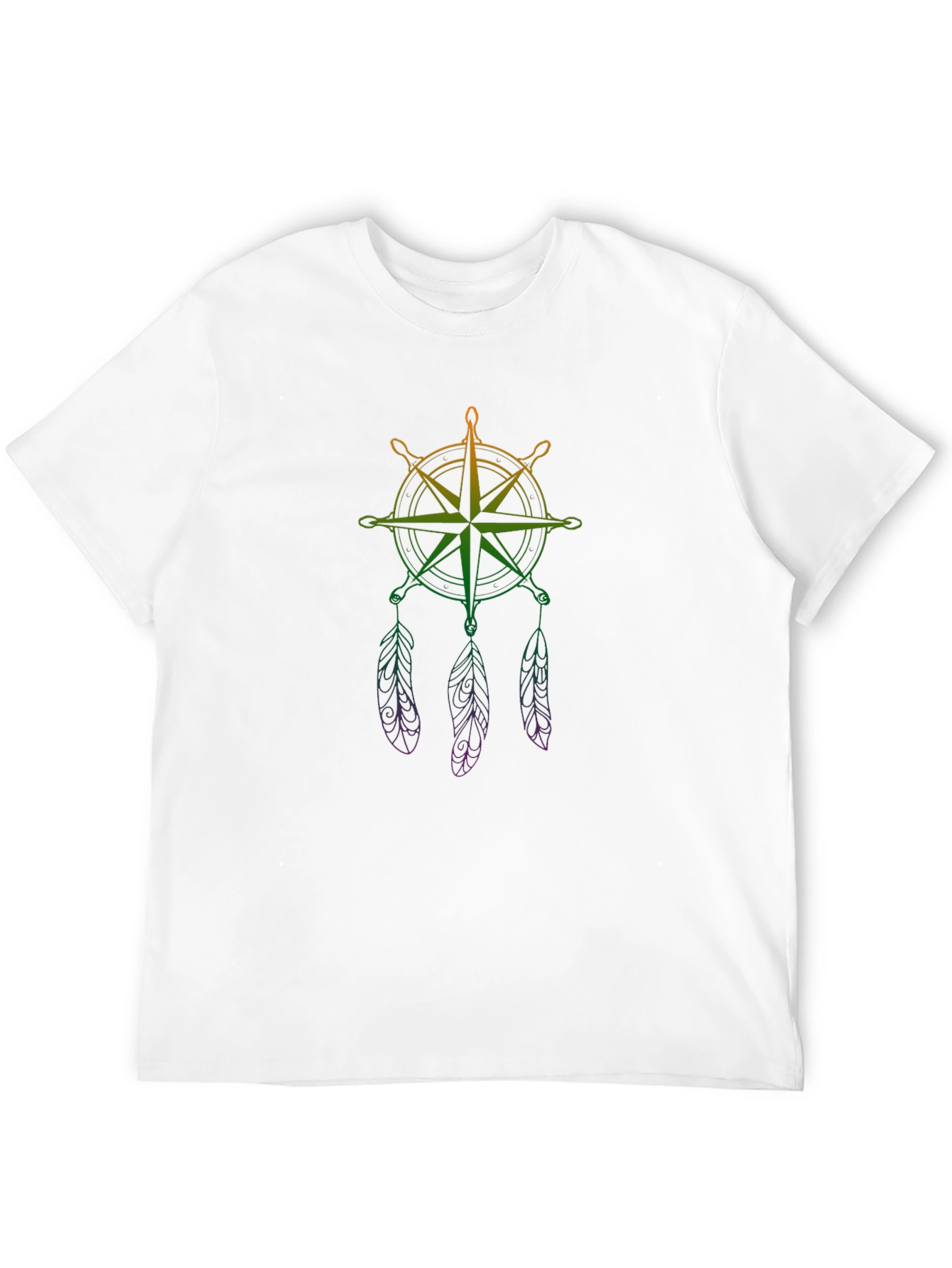 Compass Rose Dreamcatcher Graphic Tee