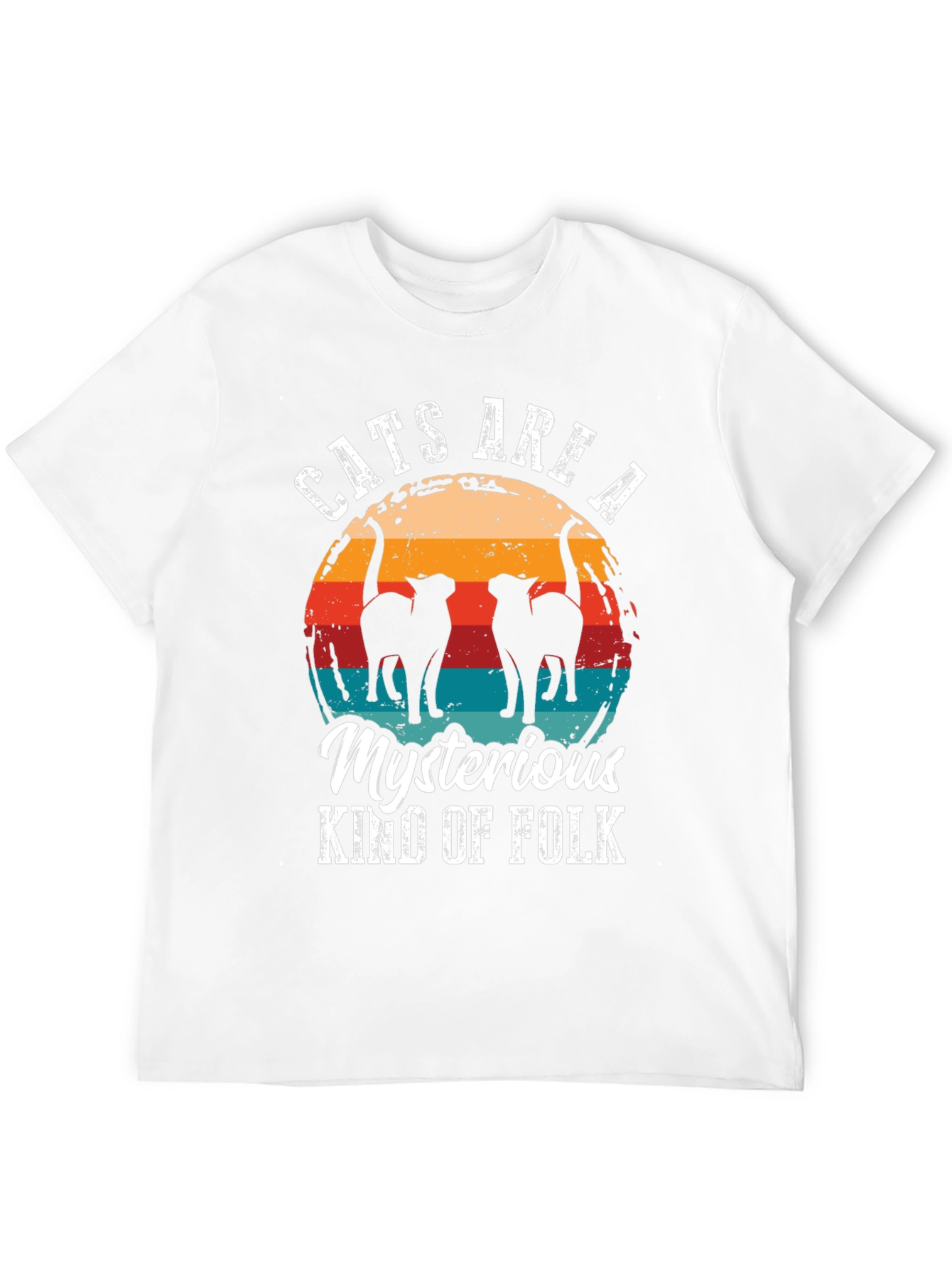 Cats Are a Mysterious Kind of Folk T-Shirt