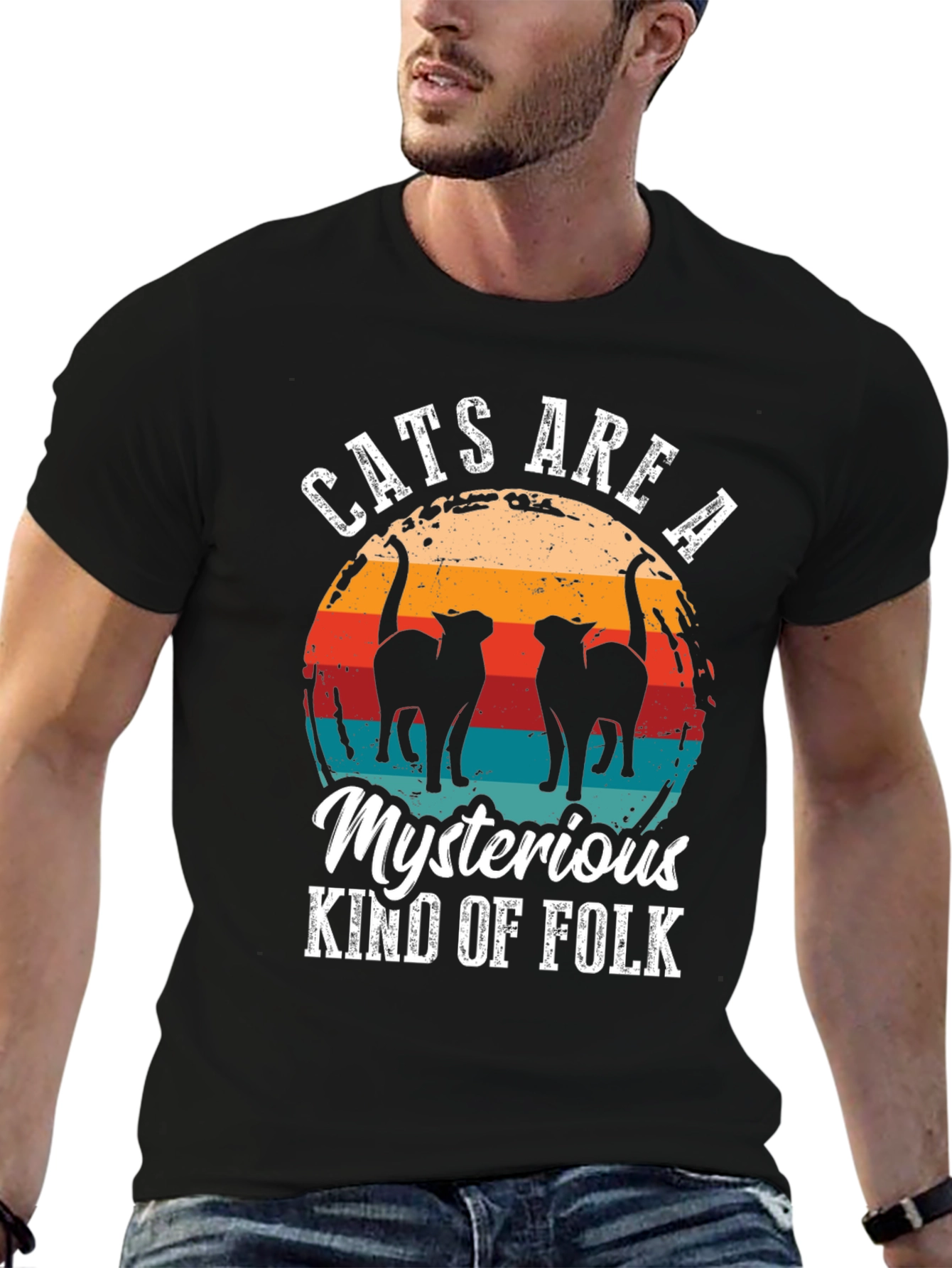 Cats Are a Mysterious Kind of Folk T-Shirt