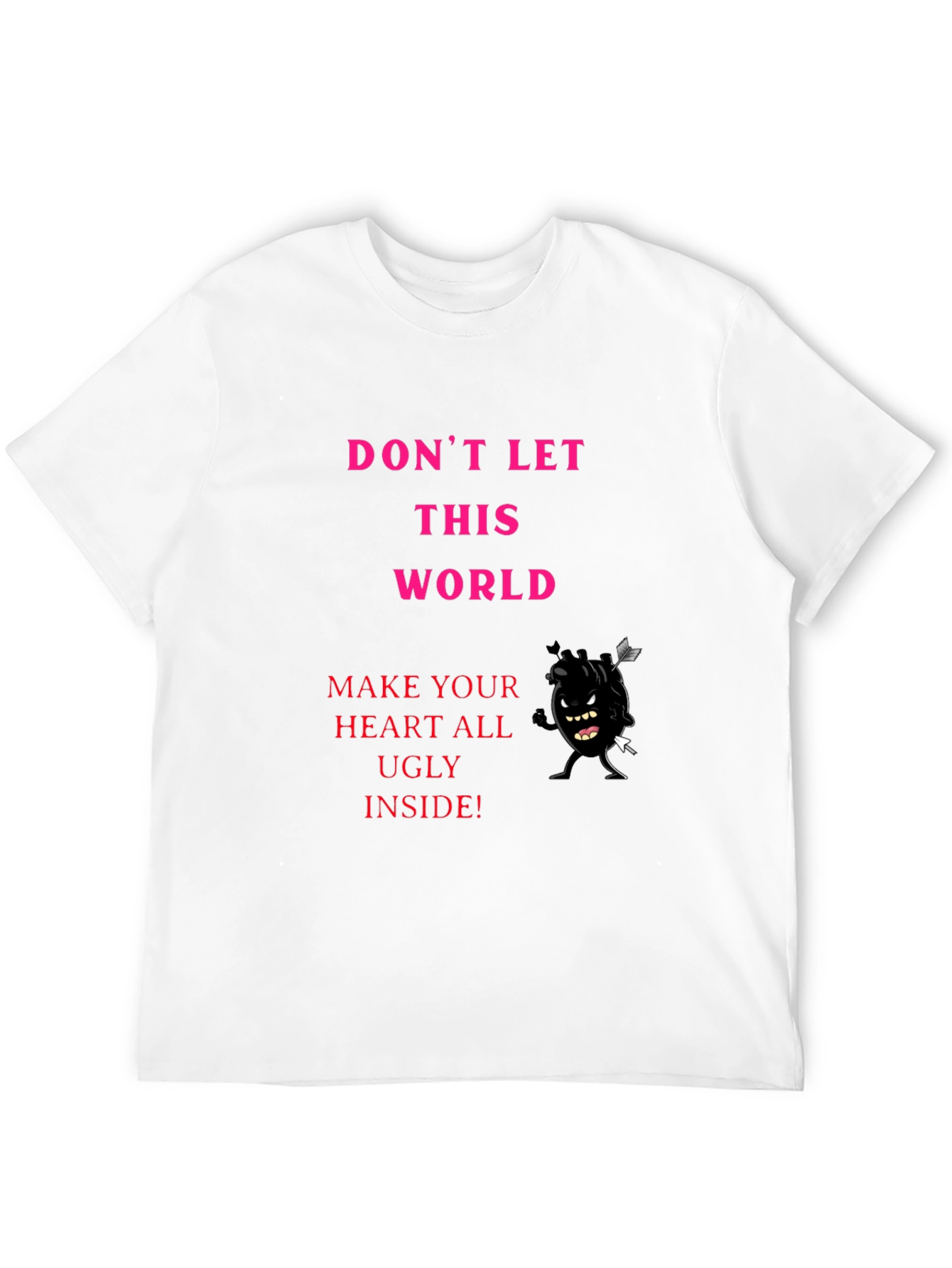 Ugly Heart Graphic Tee - Express Yourself!