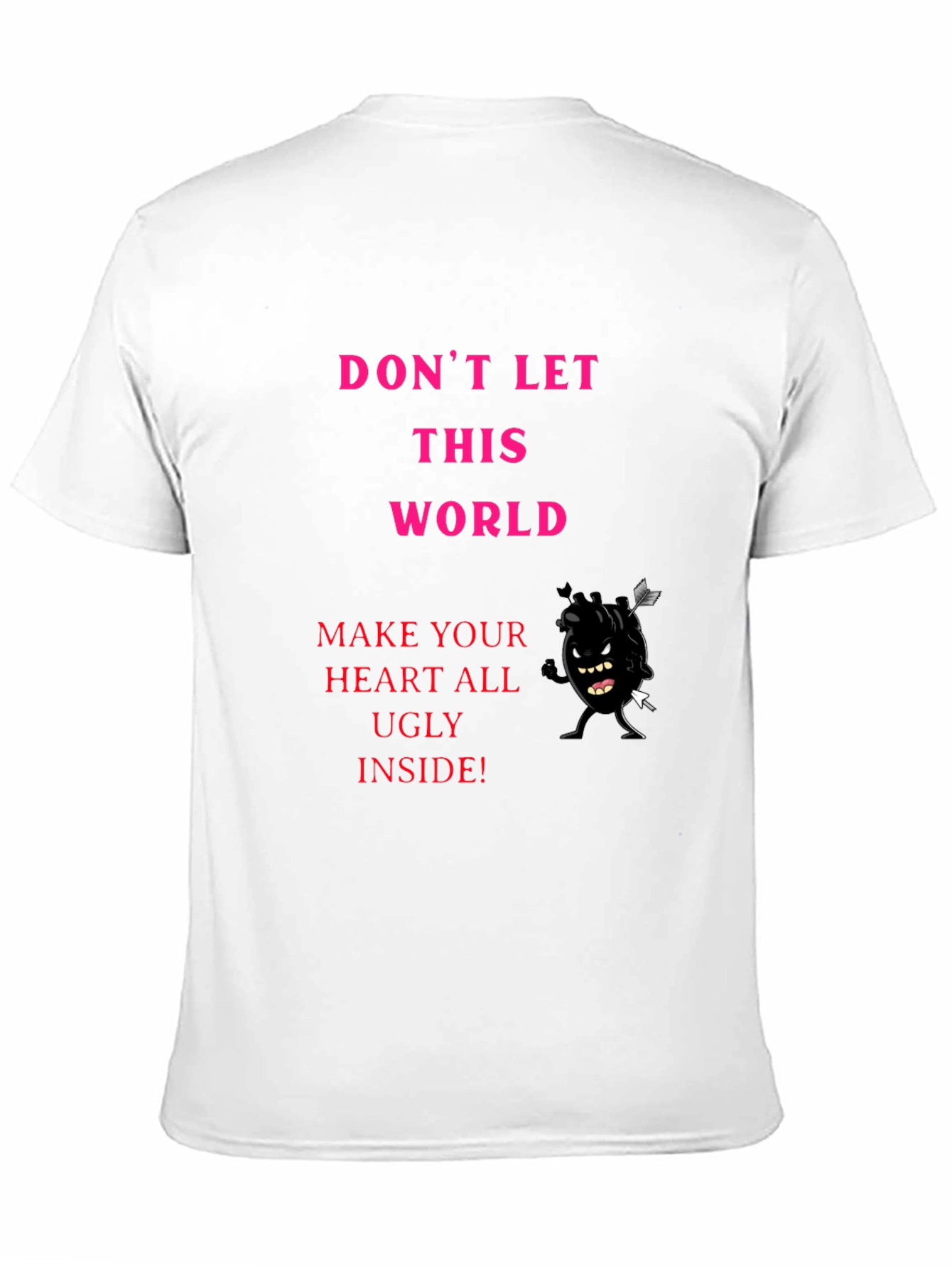 Ugly Heart Graphic Tee - Express Yourself!