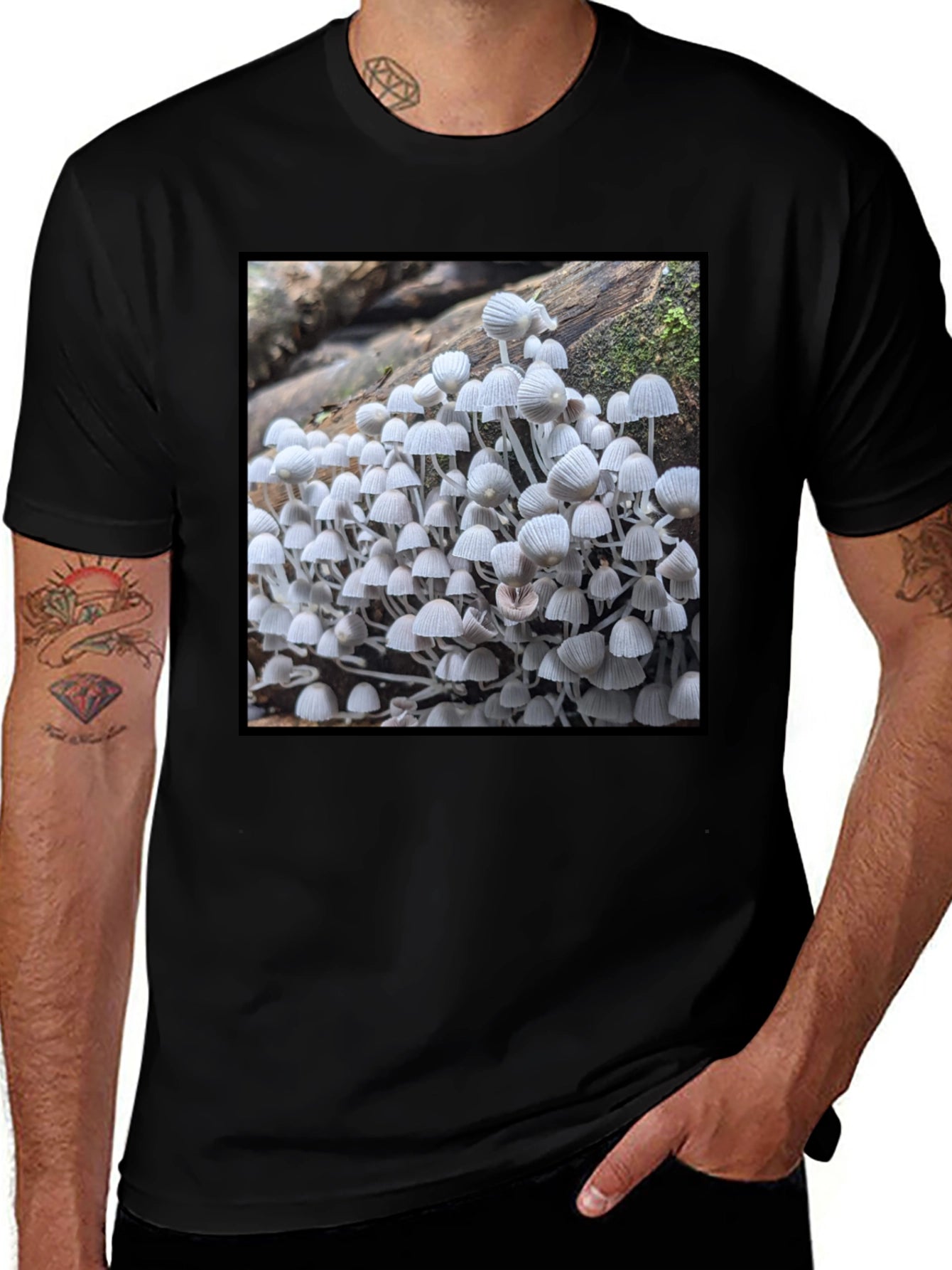 Mushroom T-Shirt - Nature Inspired Tee