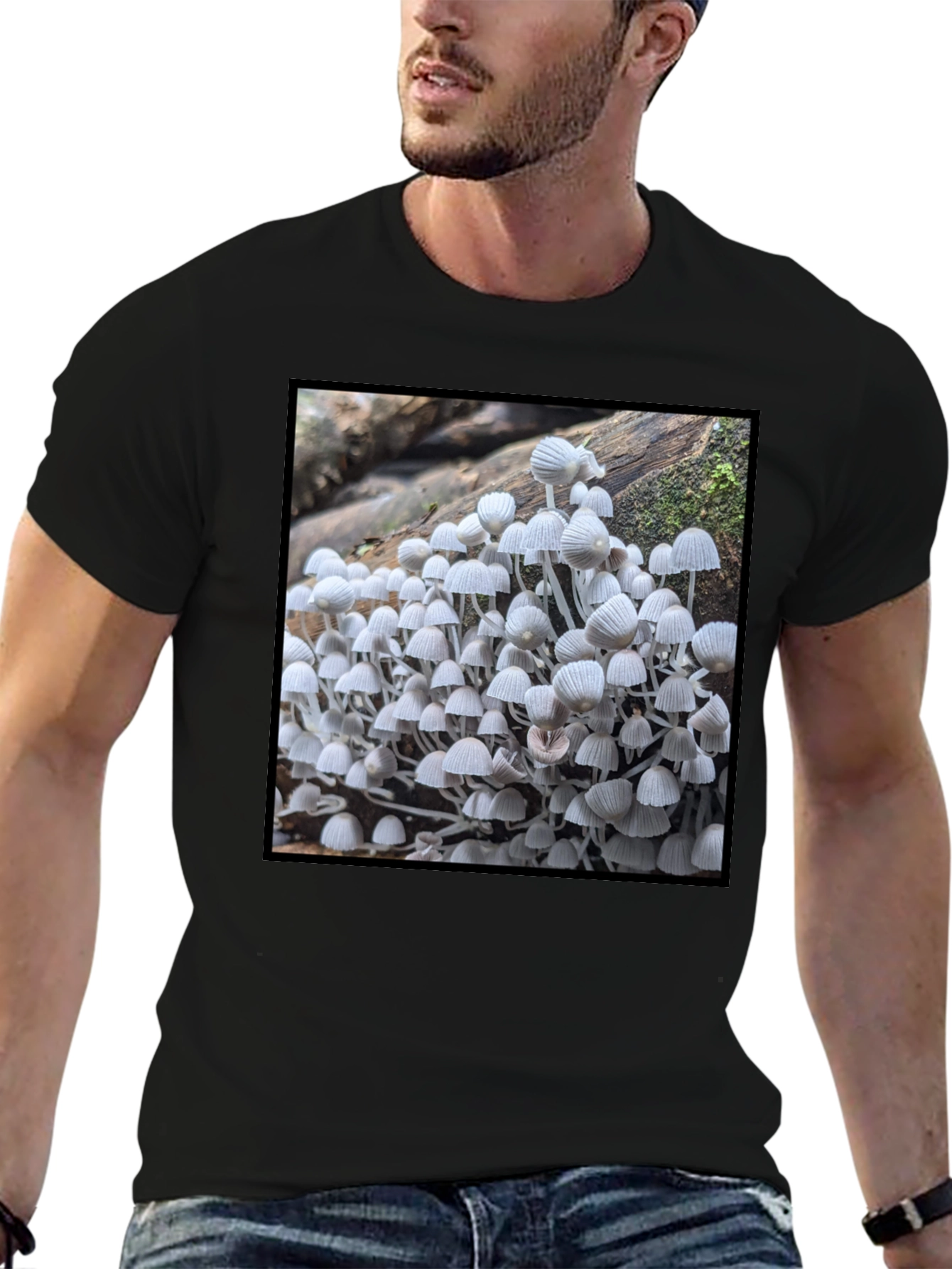 Mushroom T-Shirt - Nature Inspired Tee