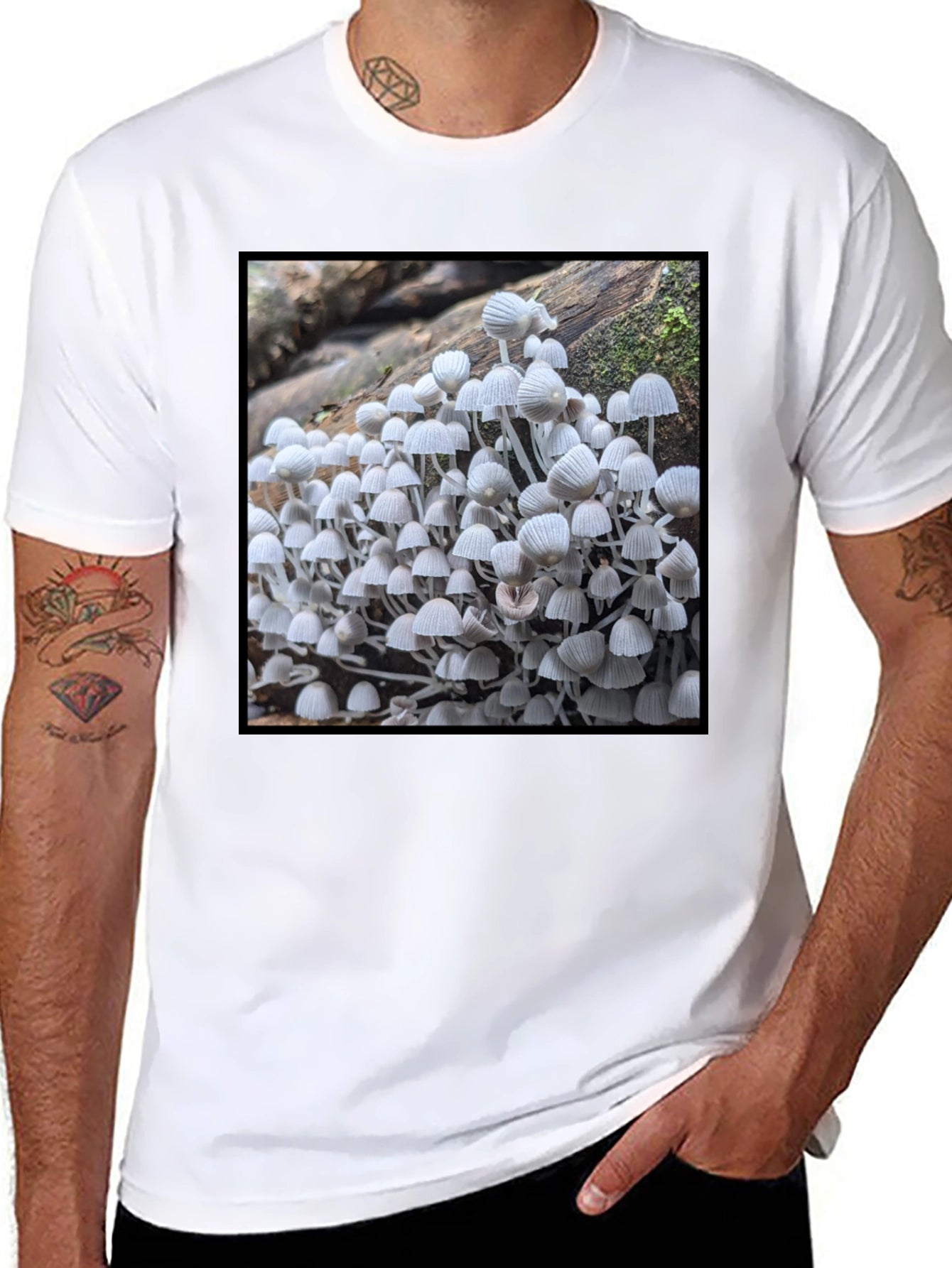 Mushroom T-Shirt - Nature Inspired Tee