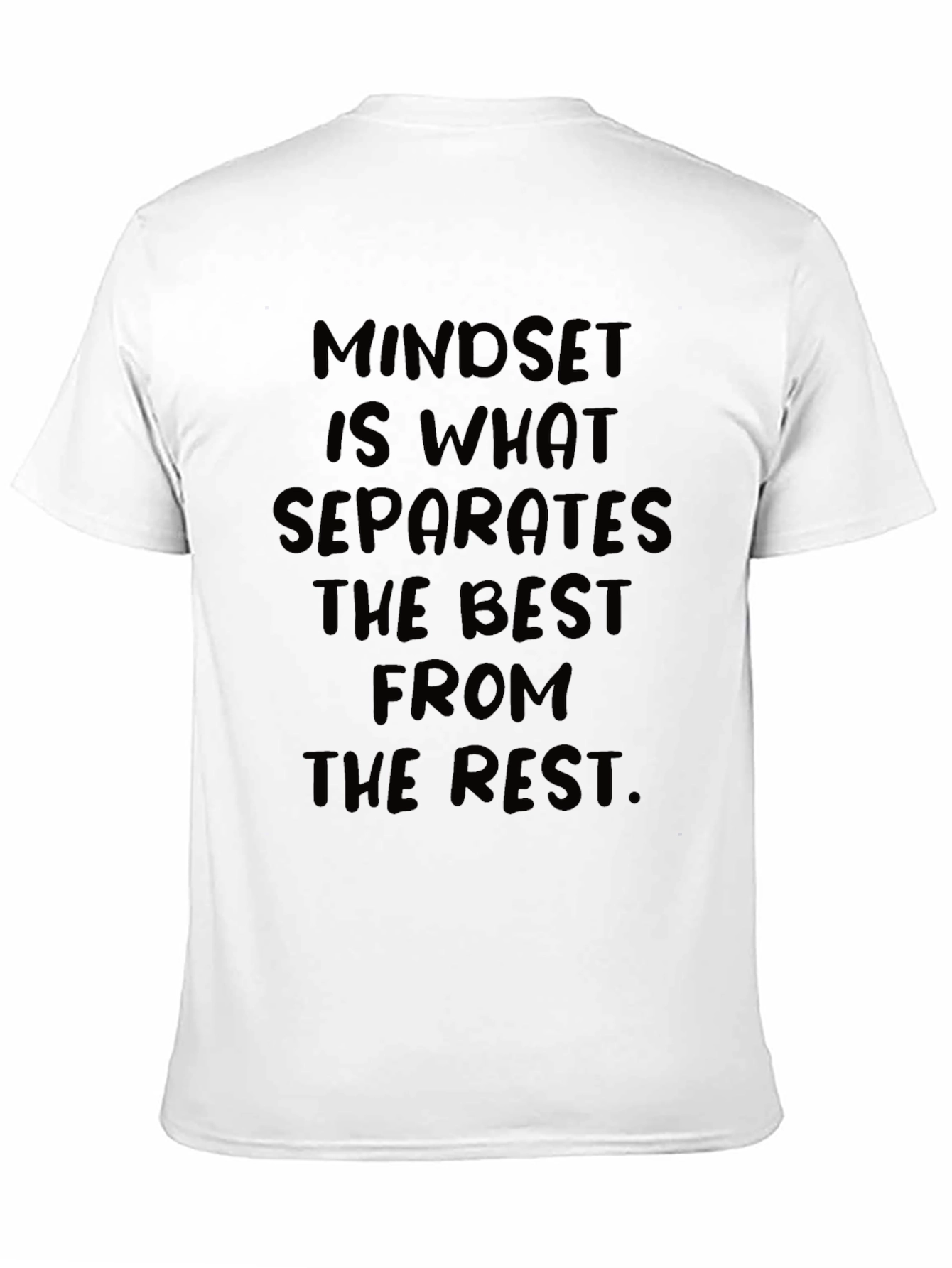 Mindset T-Shirt - Best From The Rest Black Tee