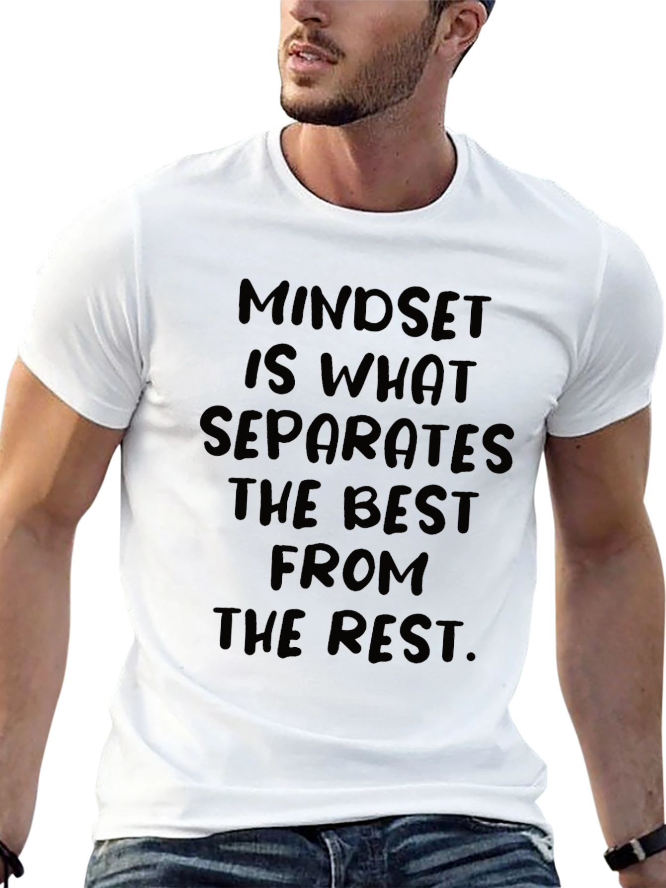 Mindset T-Shirt - Best From The Rest Black Tee