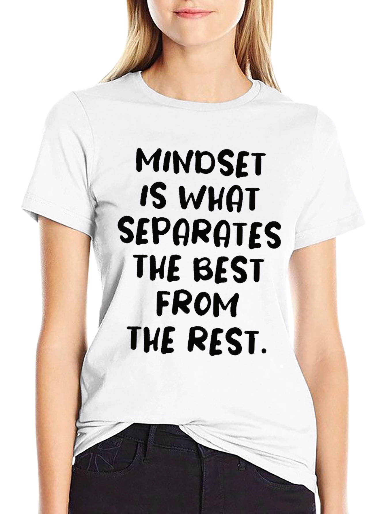 Mindset T-Shirt - Best From The Rest Black Tee