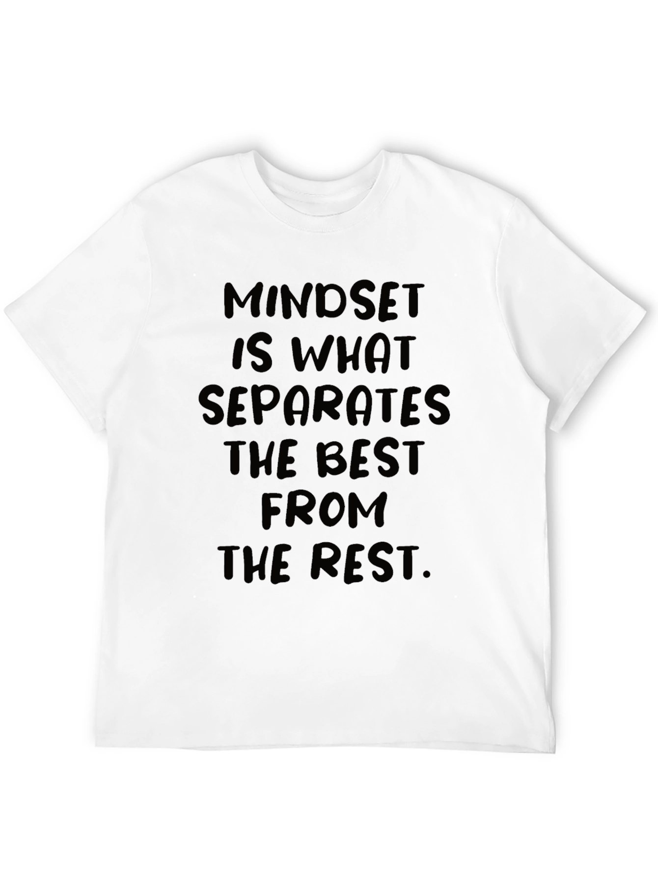 Mindset T-Shirt - Best From The Rest Black Tee