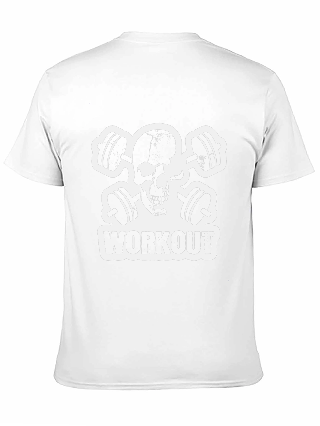 Workout Skull Black T-Shirt