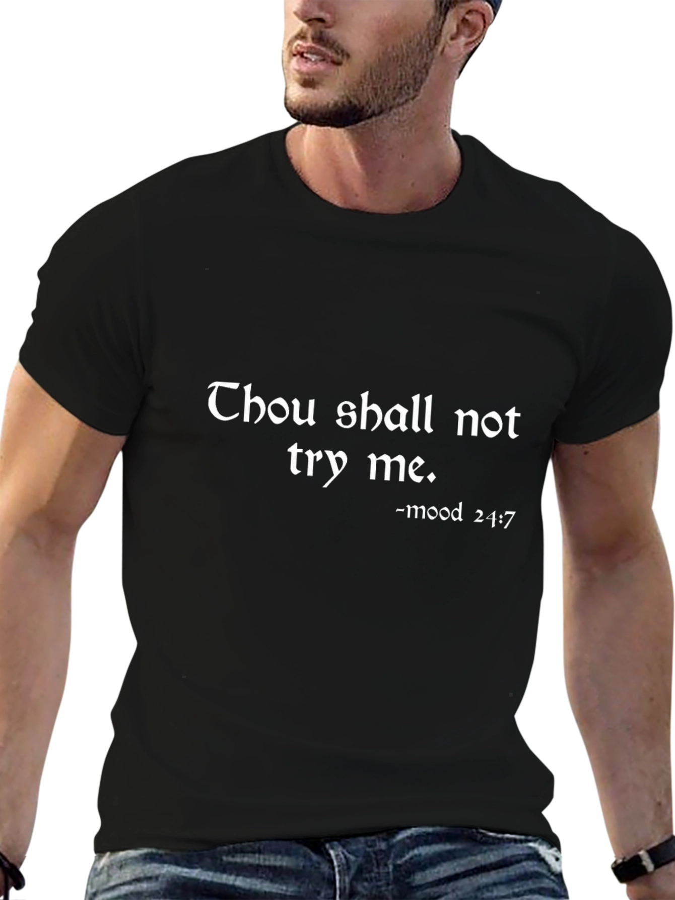Thou Shall Not Try Me Graphic Tee