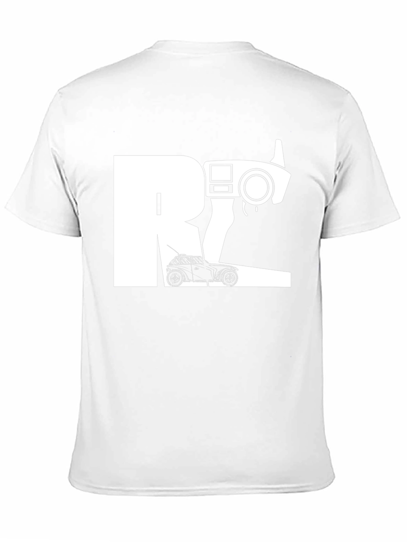 RC Car Controller Graphic Tee - Black