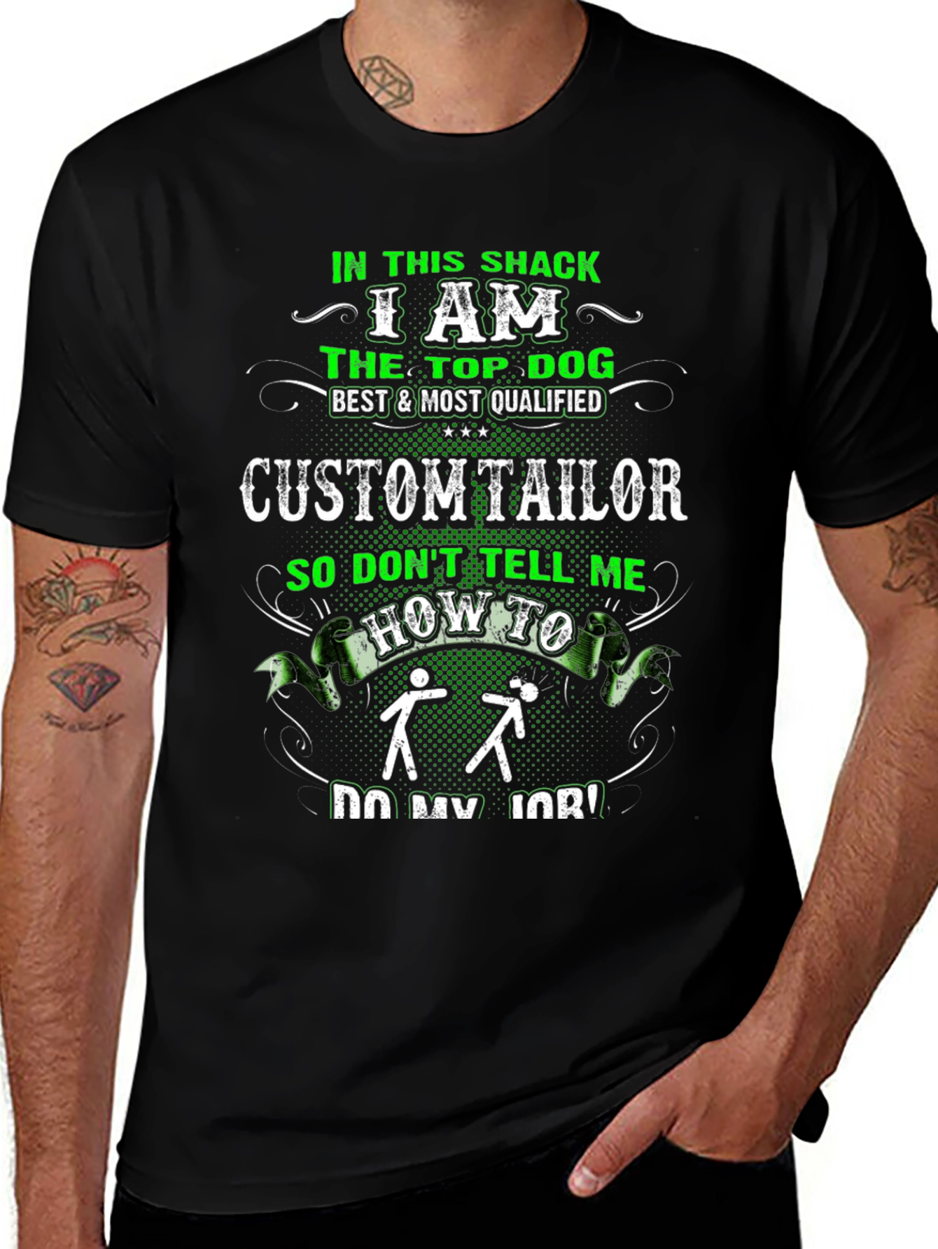 Custom Tailor Graphic T-Shirt