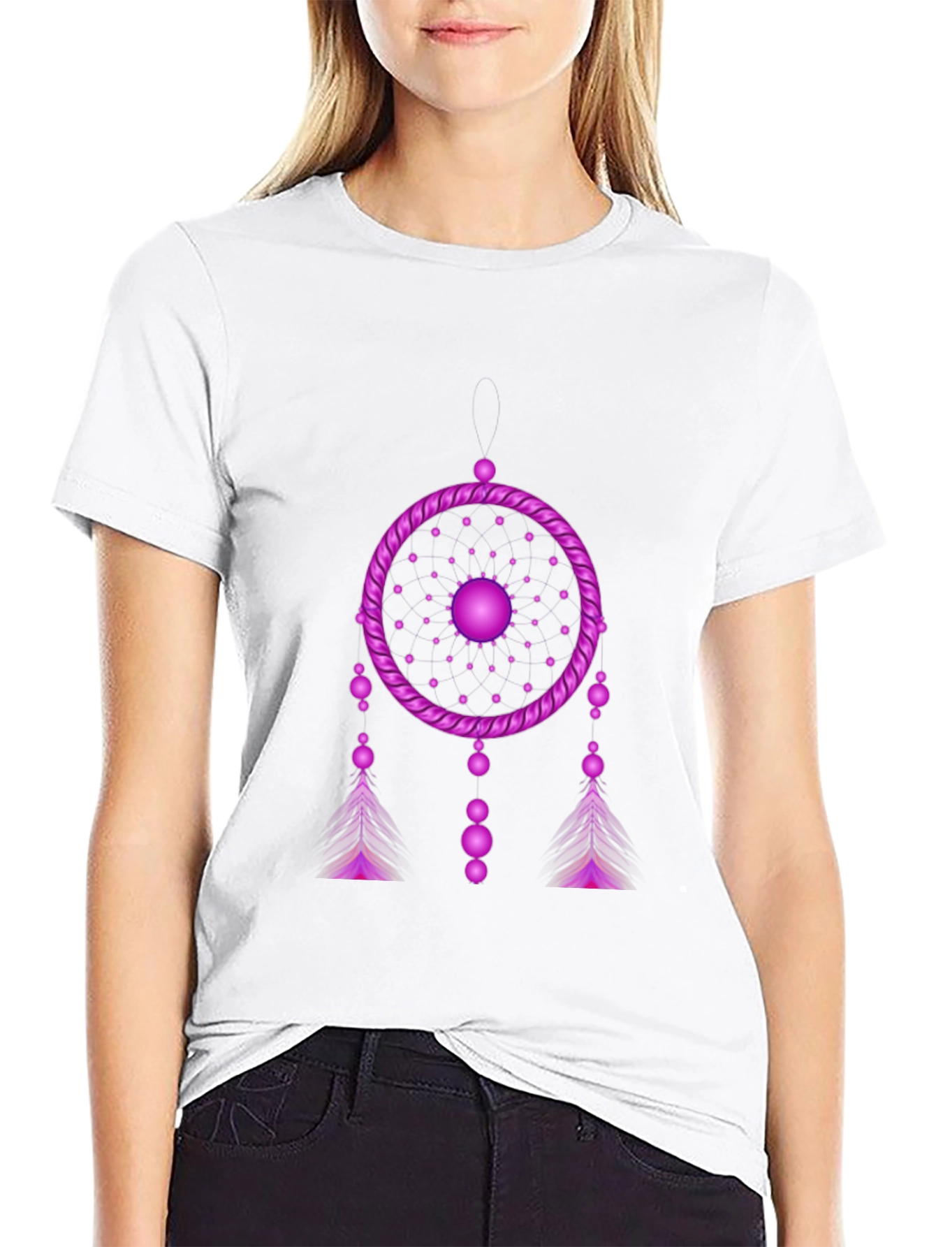 Dreamcatcher Graphic Black T-Shirt