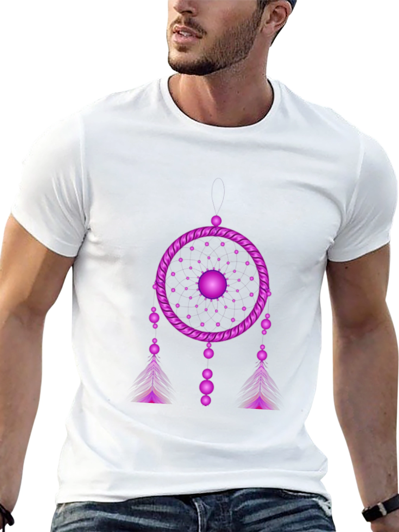 Dreamcatcher Graphic Black T-Shirt