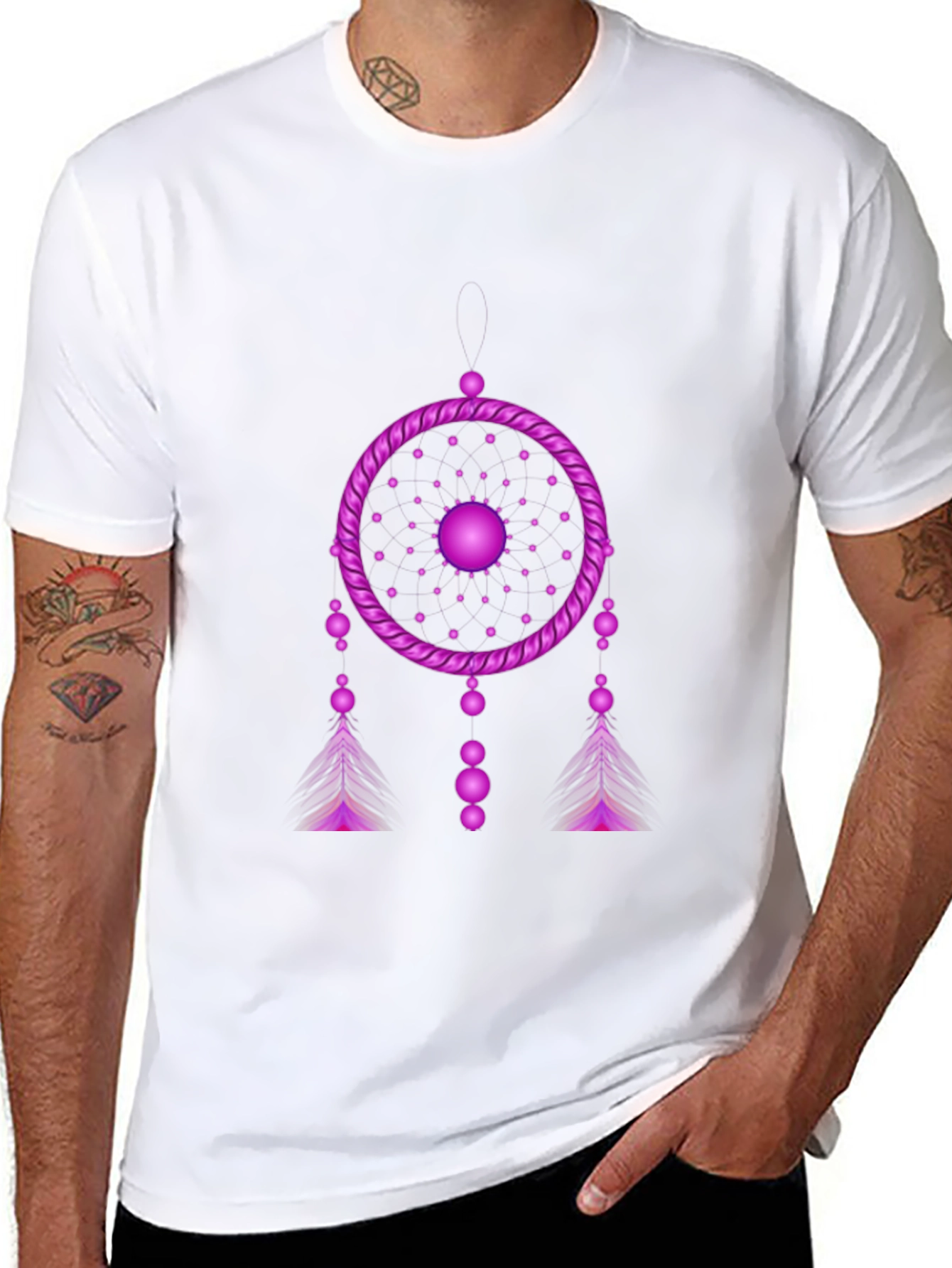 Dreamcatcher Graphic Black T-Shirt