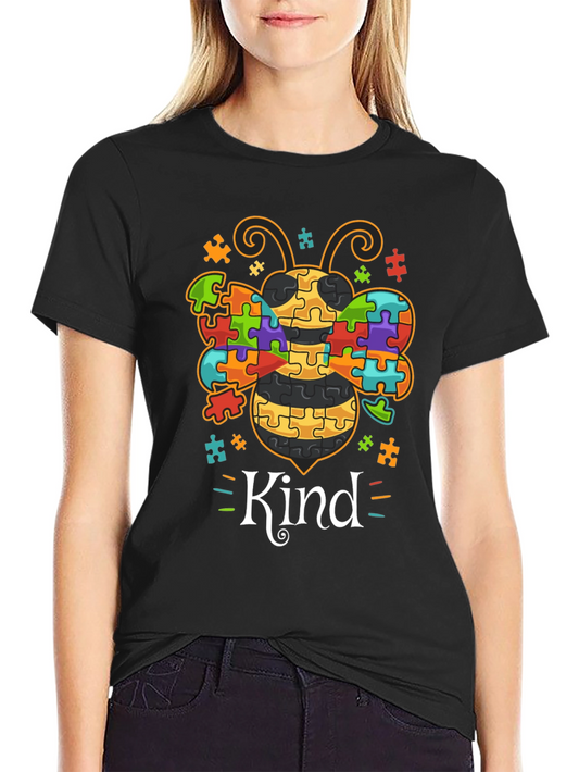 Kind Bee Autism Awareness T-Shirt