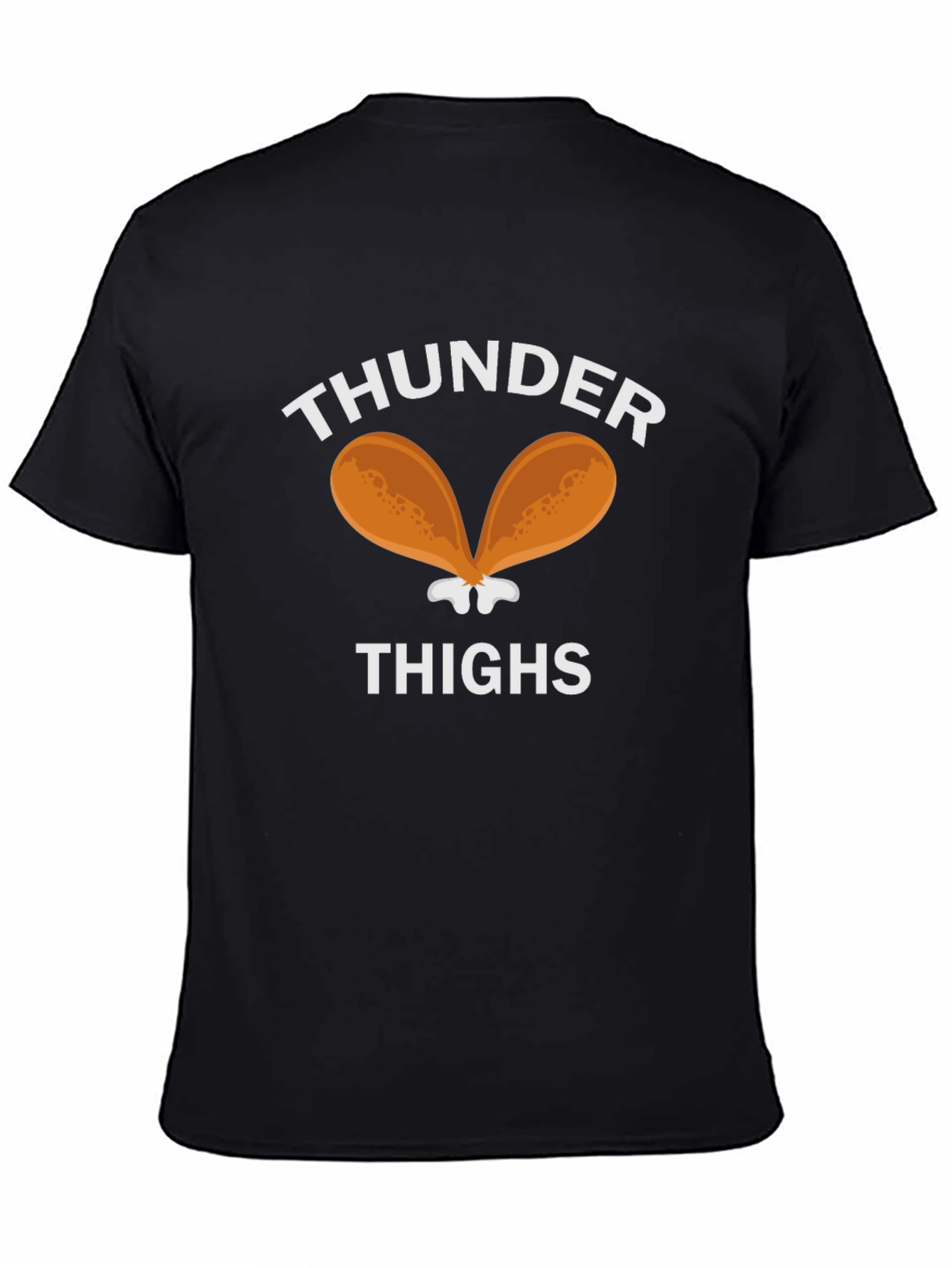 Thunder Thighs Graphic Tee - Funny Novelty T-Shirt