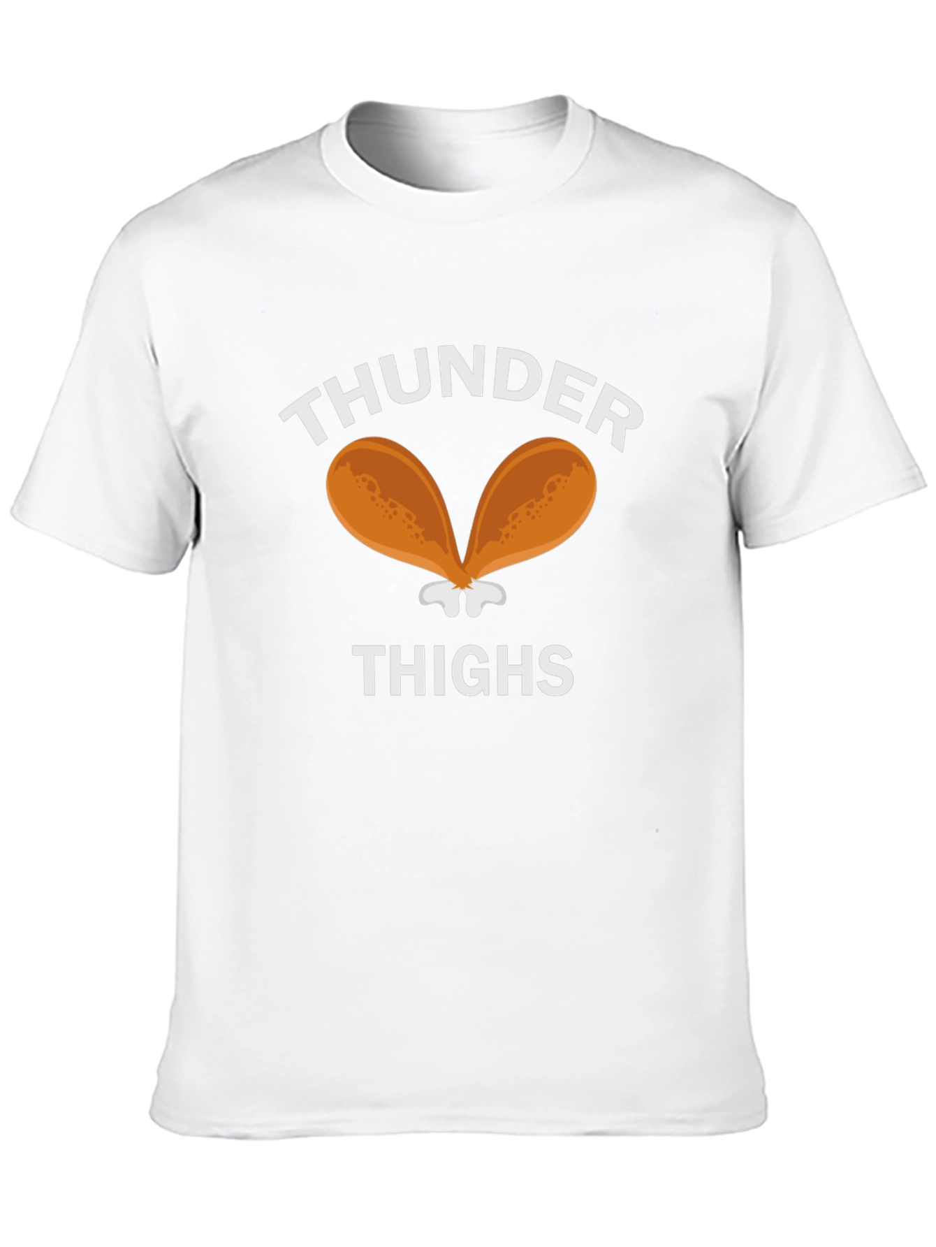 Thunder Thighs Graphic Tee - Funny Novelty T-Shirt