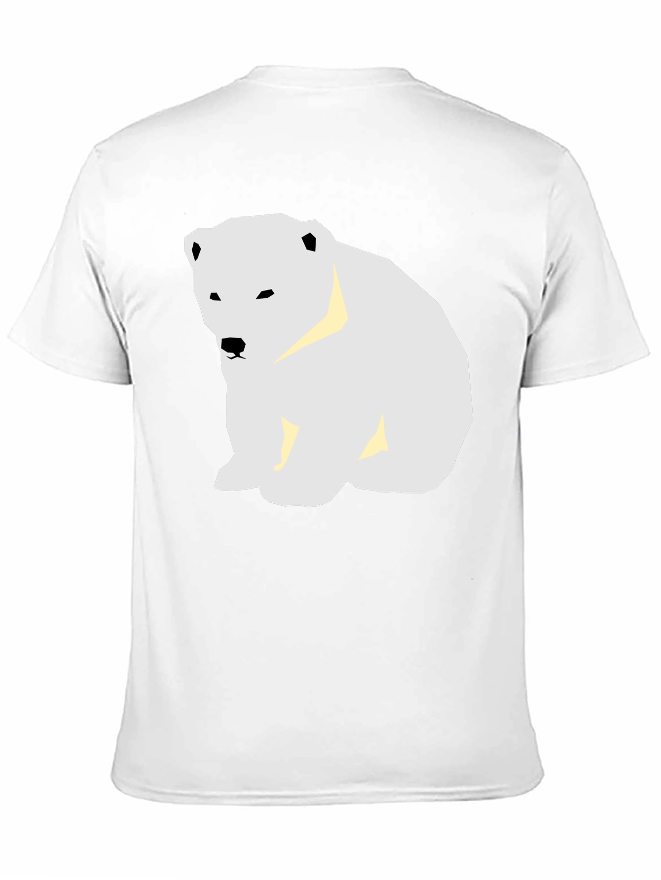 Polar Bear Graphic Tee - Black