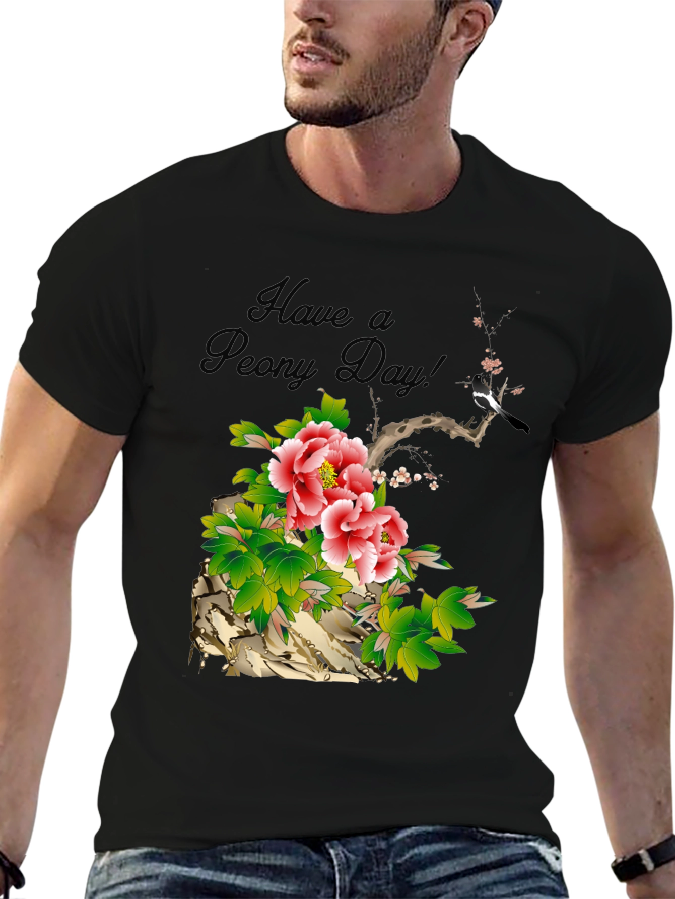 Have a Peony Day! Graphic T-Shirt