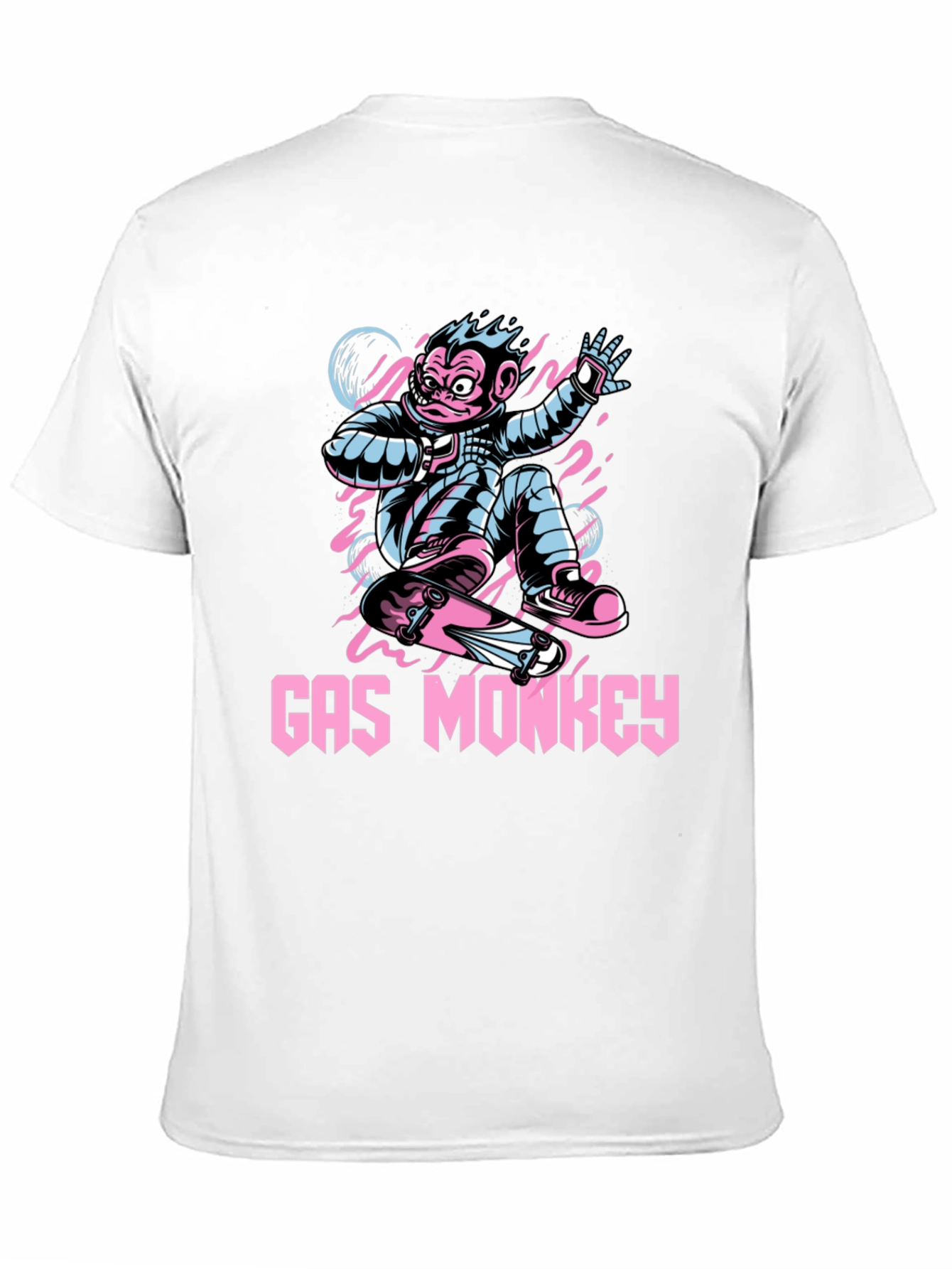 Gas Monkey Skateboard T-Shirt - Cool Graphic Tee