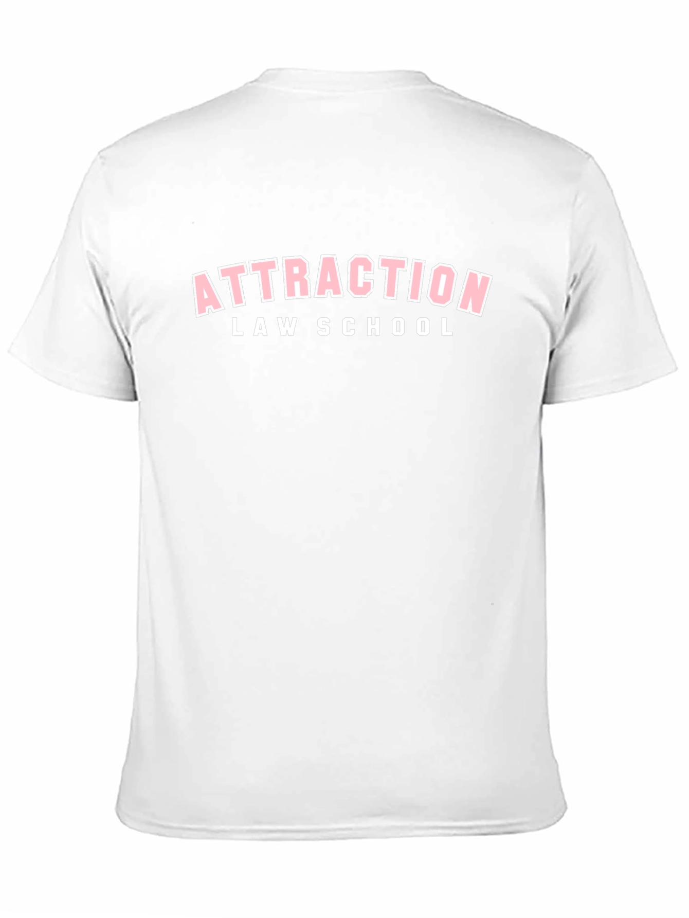 Attraction Law School Black Graphic Tee