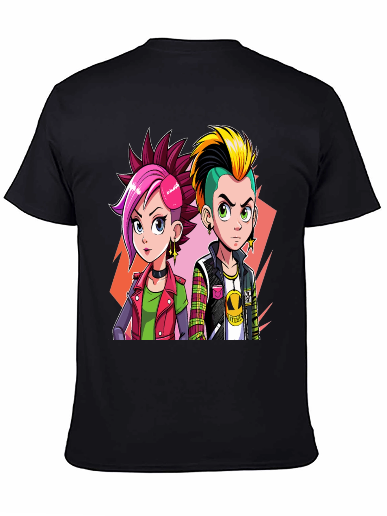 Punk Cartoon T-Shirt - Edgy Style