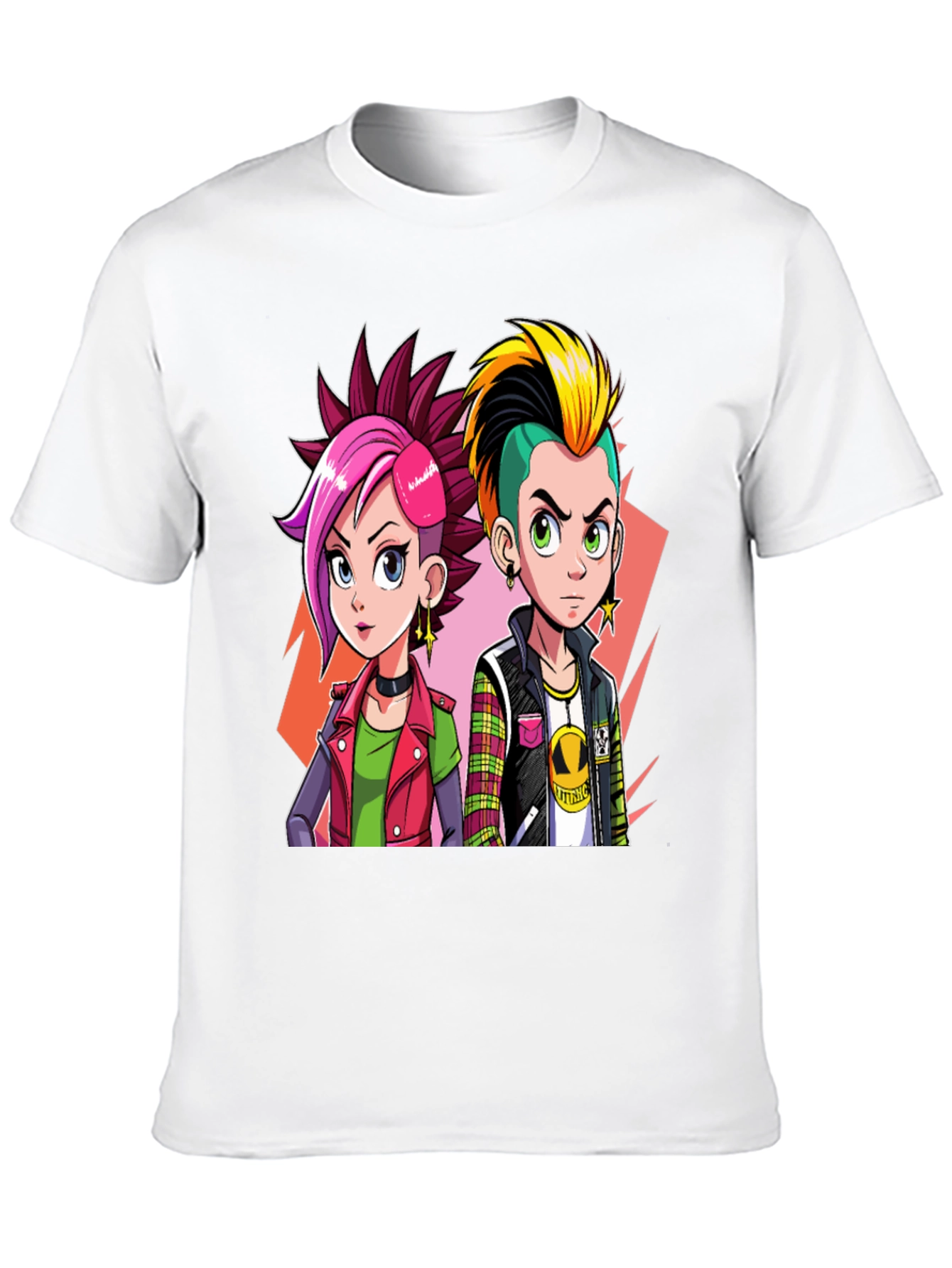 Punk Cartoon T-Shirt - Edgy Style