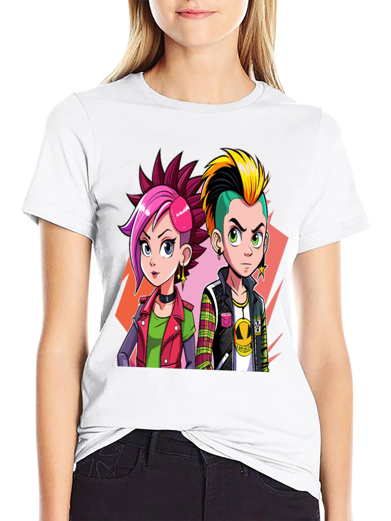 Punk Cartoon T-Shirt - Edgy Style