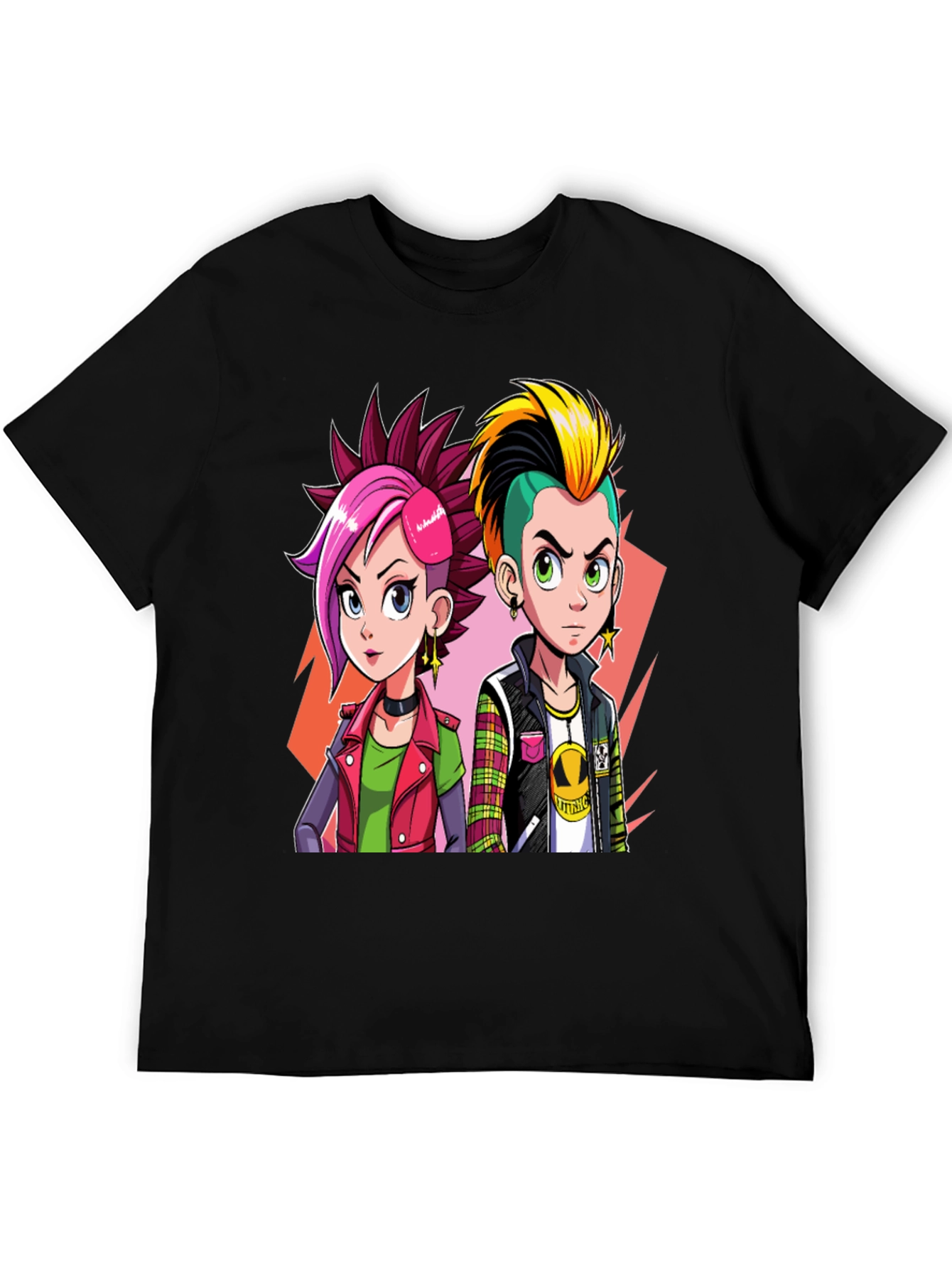 Punk Cartoon T-Shirt - Edgy Style