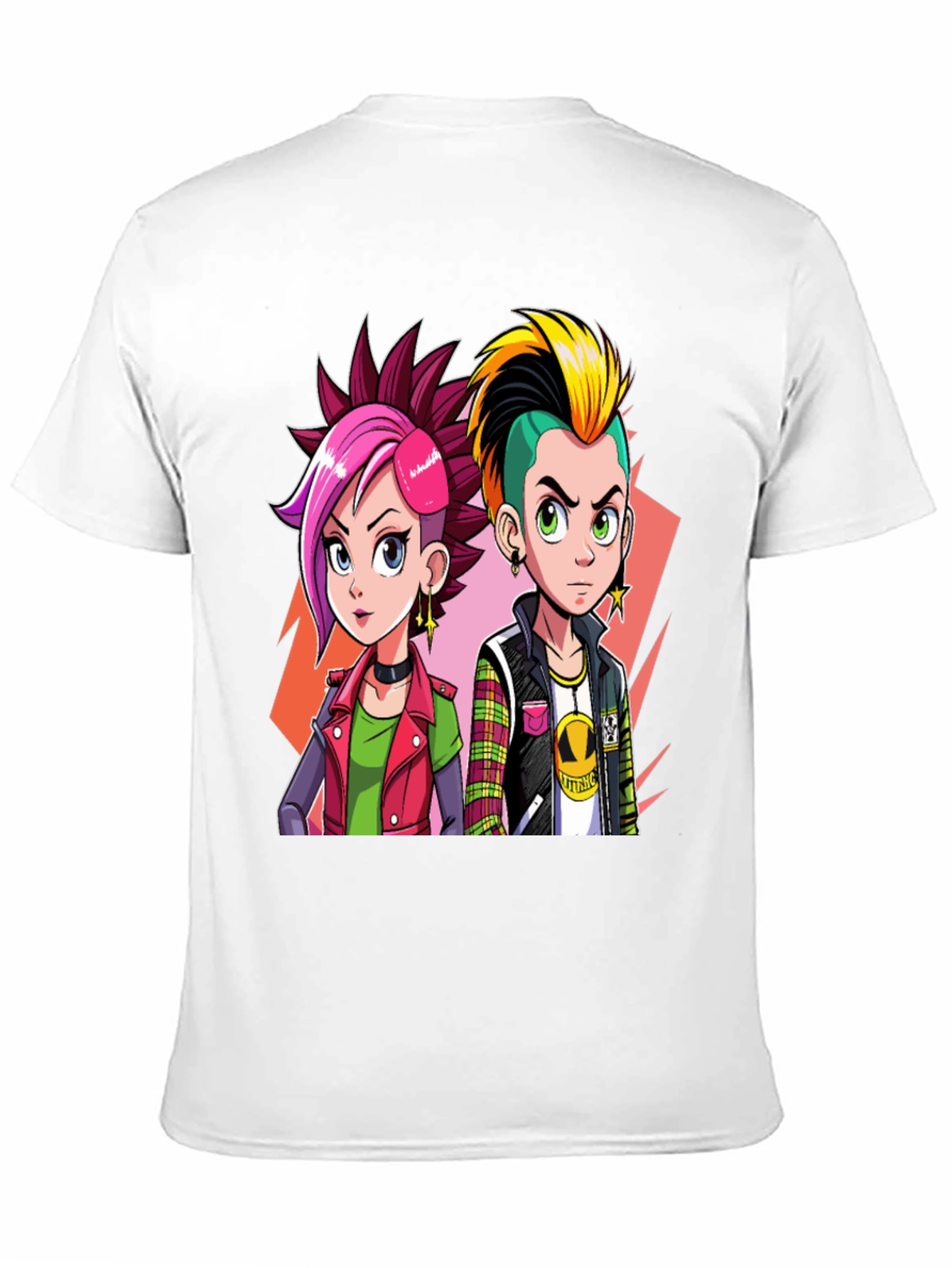 Punk Cartoon T-Shirt - Edgy Style