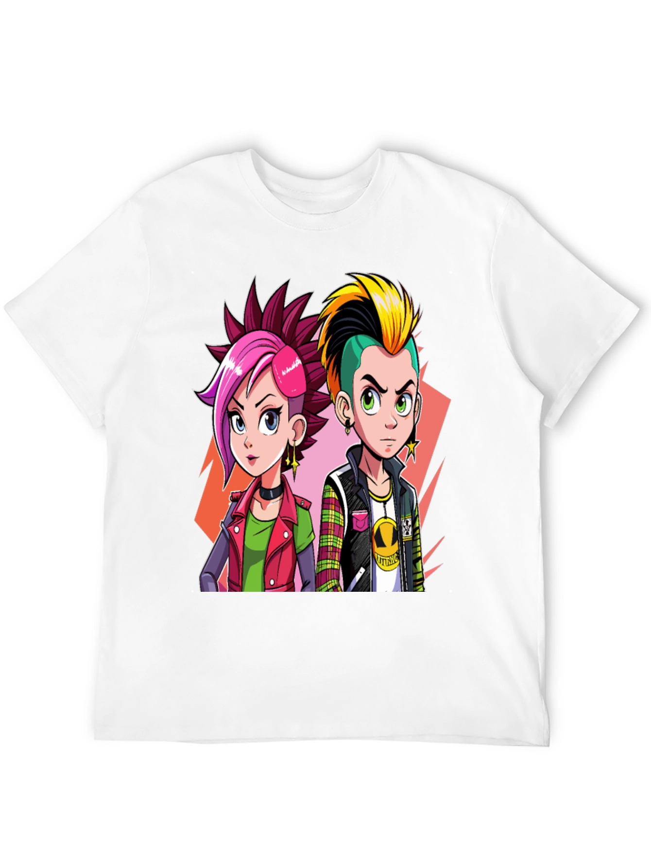 Punk Cartoon T-Shirt - Edgy Style
