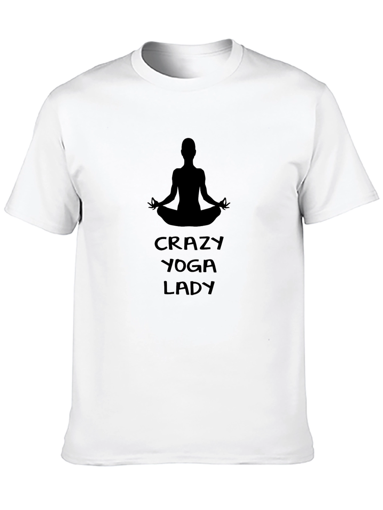 Crazy Yoga Lady T-Shirt