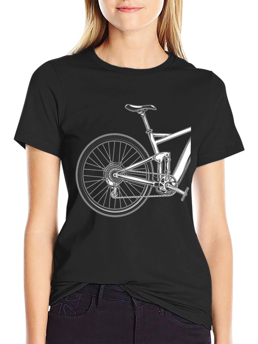 Mountain Bike Graphic Tee - Black
