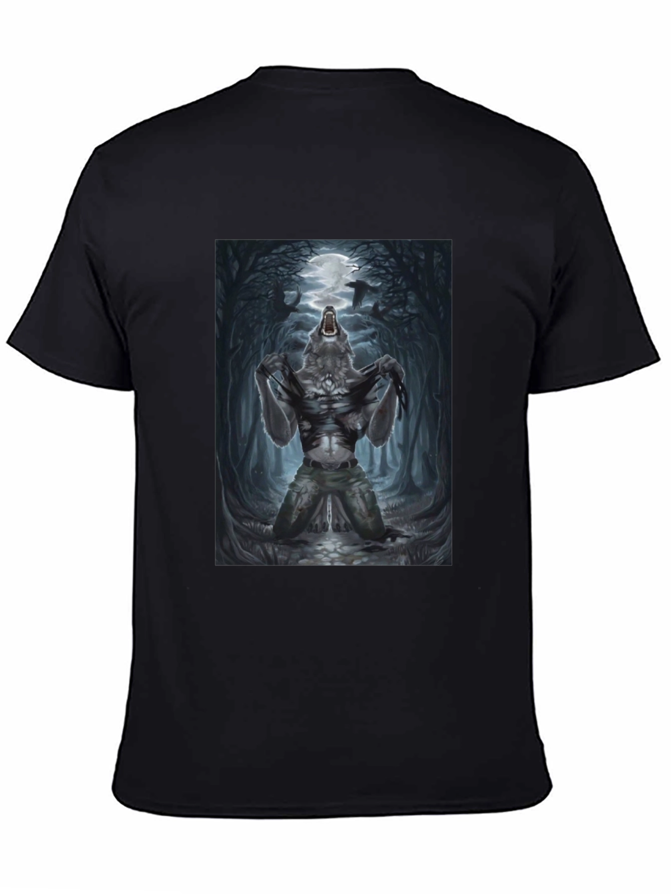 Werewolf Moon Graphic T-Shirt