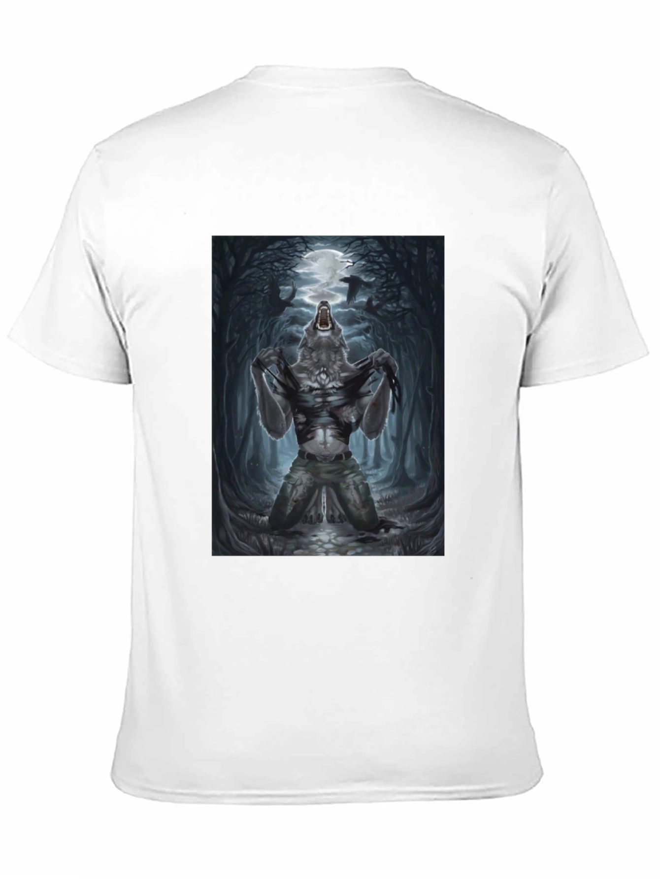Werewolf Moon Graphic T-Shirt