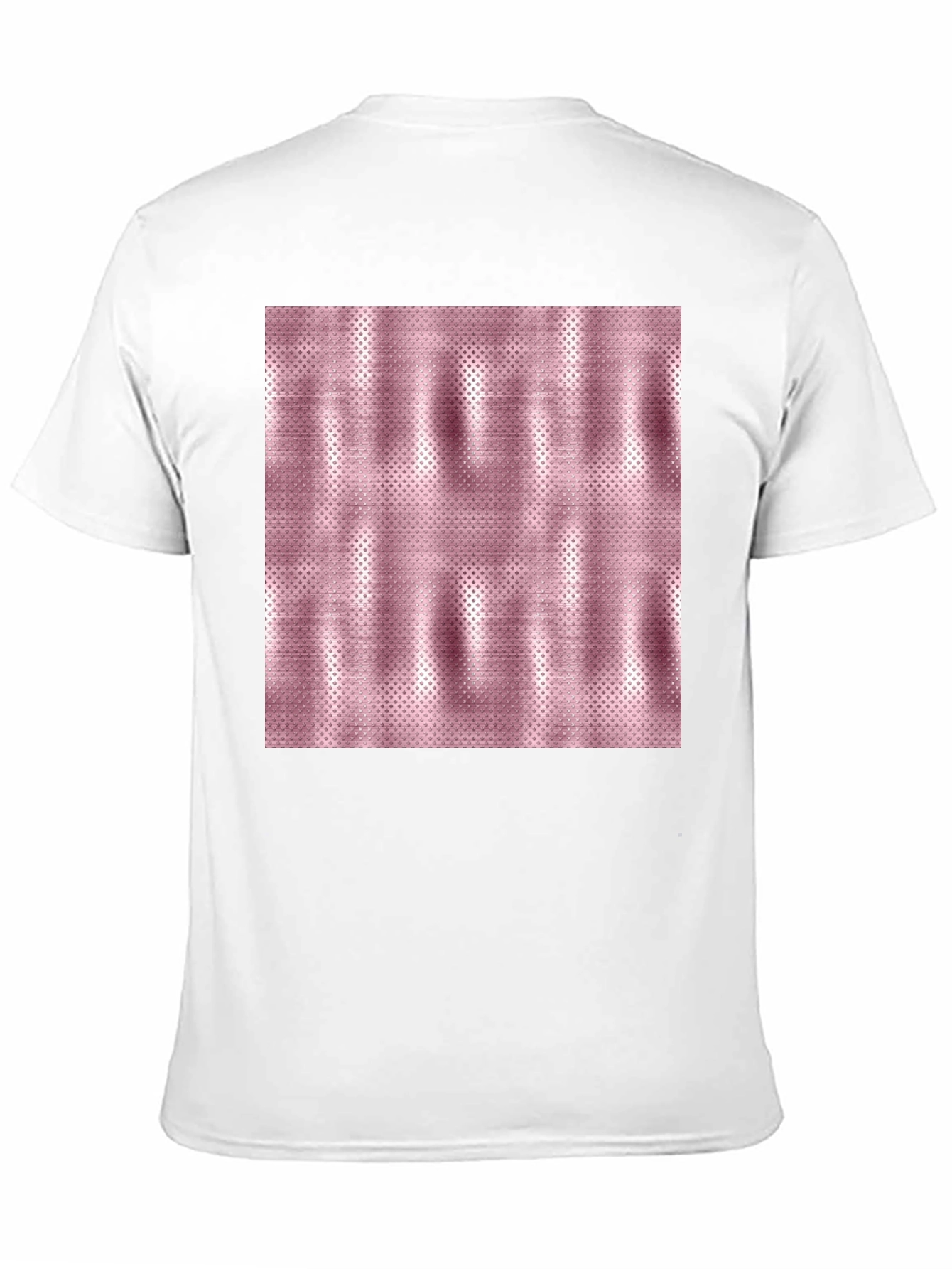 Modern Textured Print Black T-Shirt