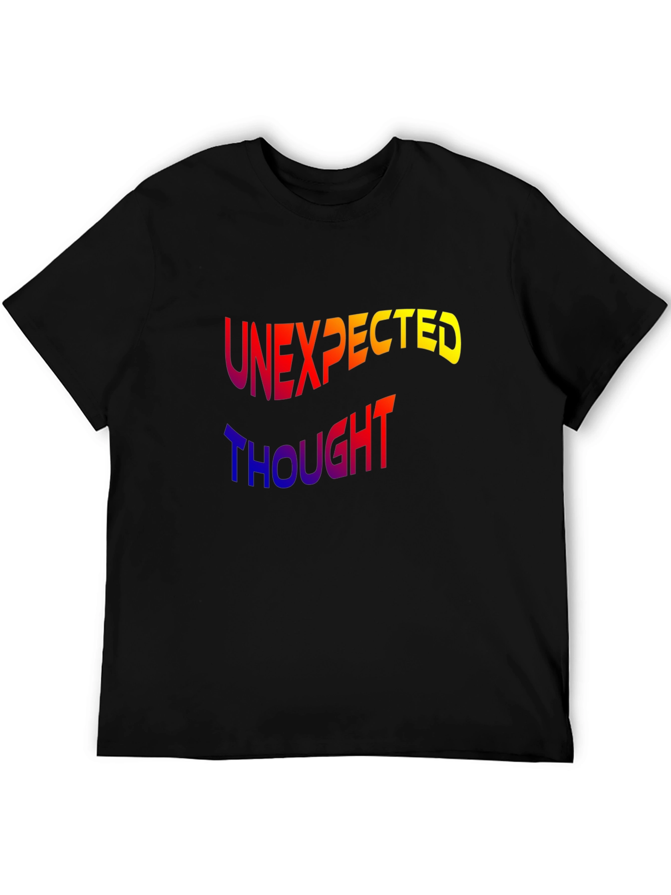 Unexpected Thought Graphic Tee - Modern Design
