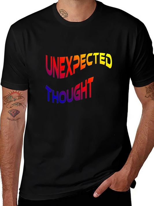 Unexpected Thought Graphic Tee - Modern Design