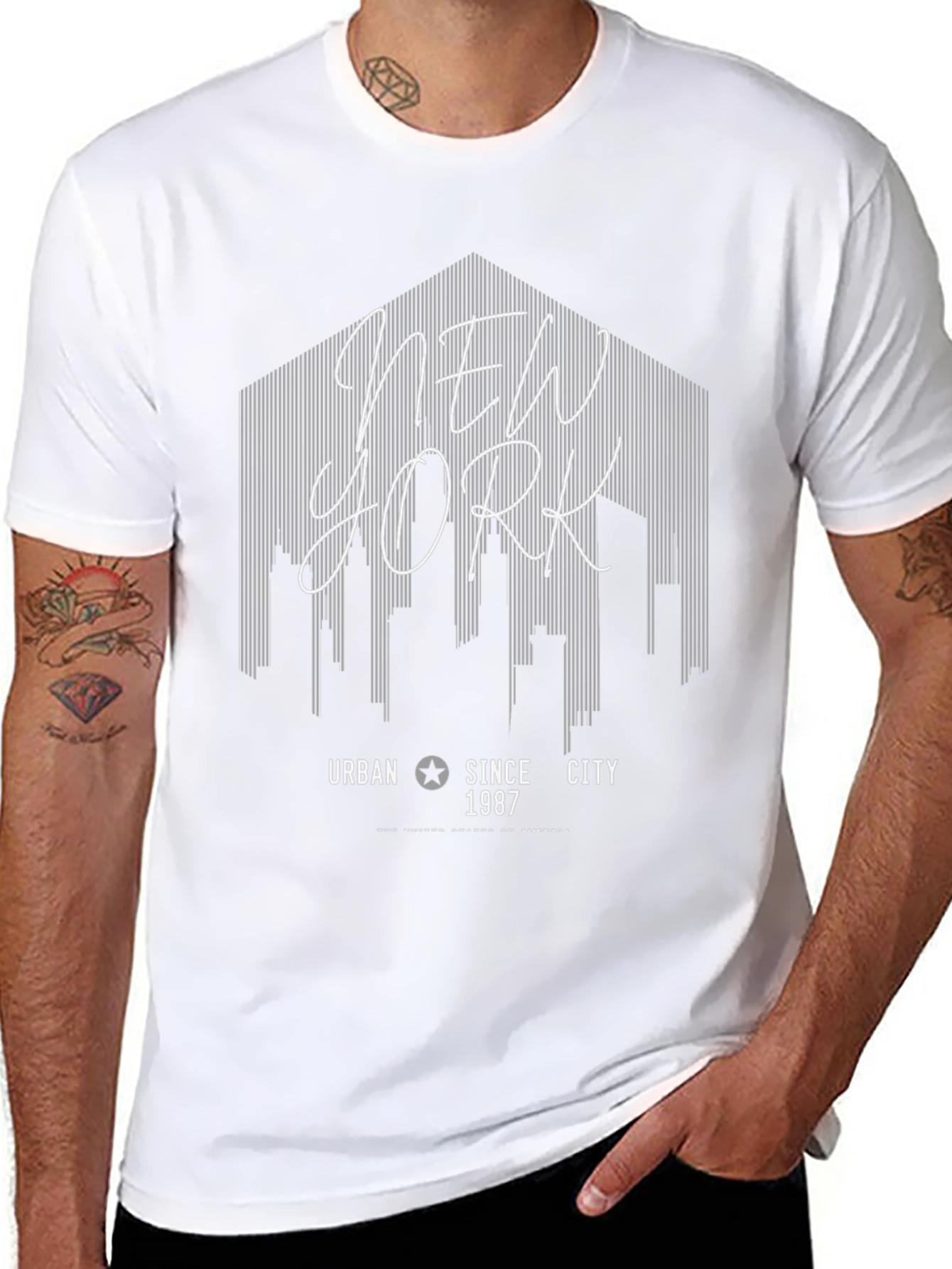 Urban New York City Graphic Tee