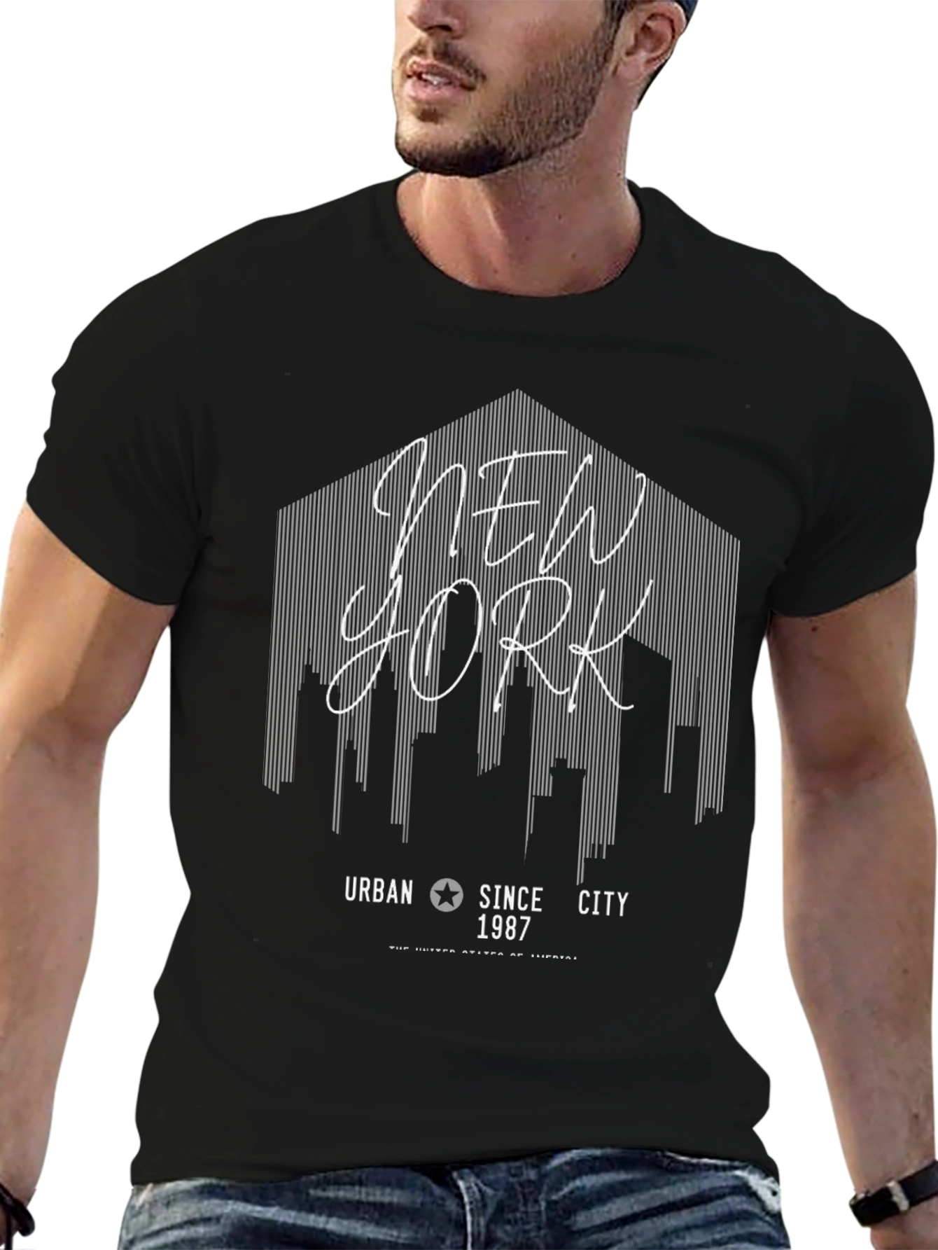 Urban New York City Graphic Tee