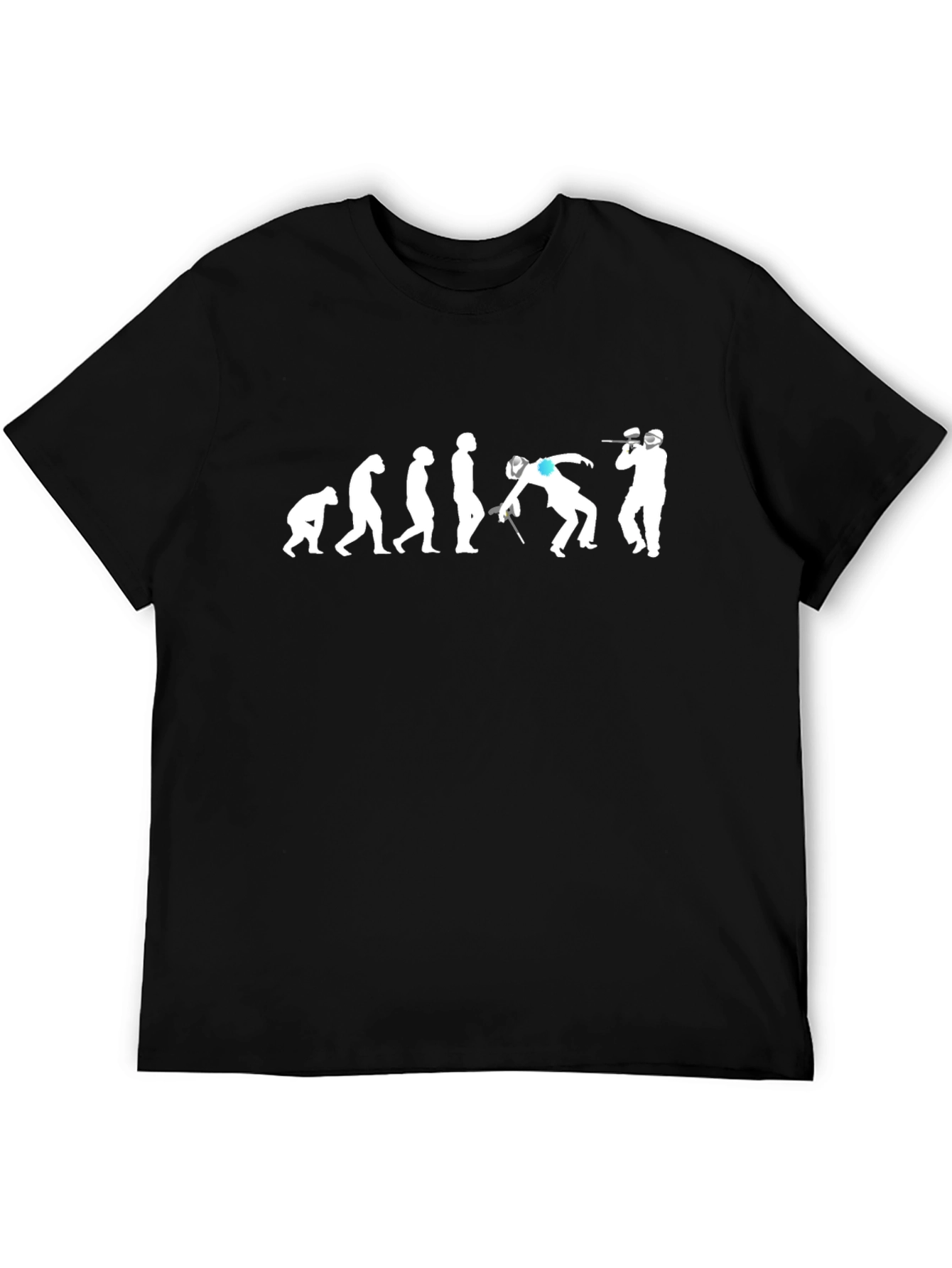 Paintball Evolution Black T-Shirt