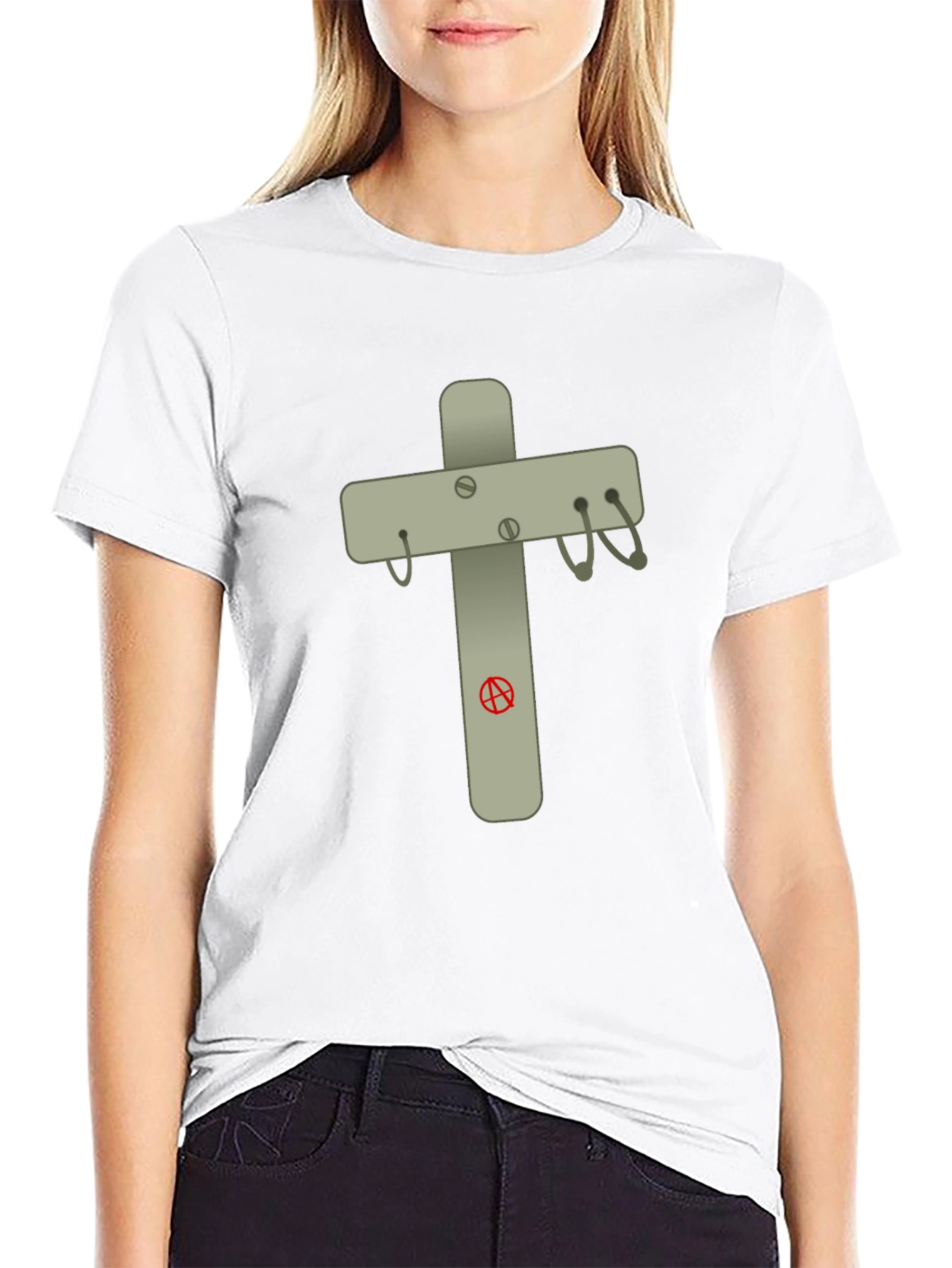 Cross Piercing Anarchy T-Shirt